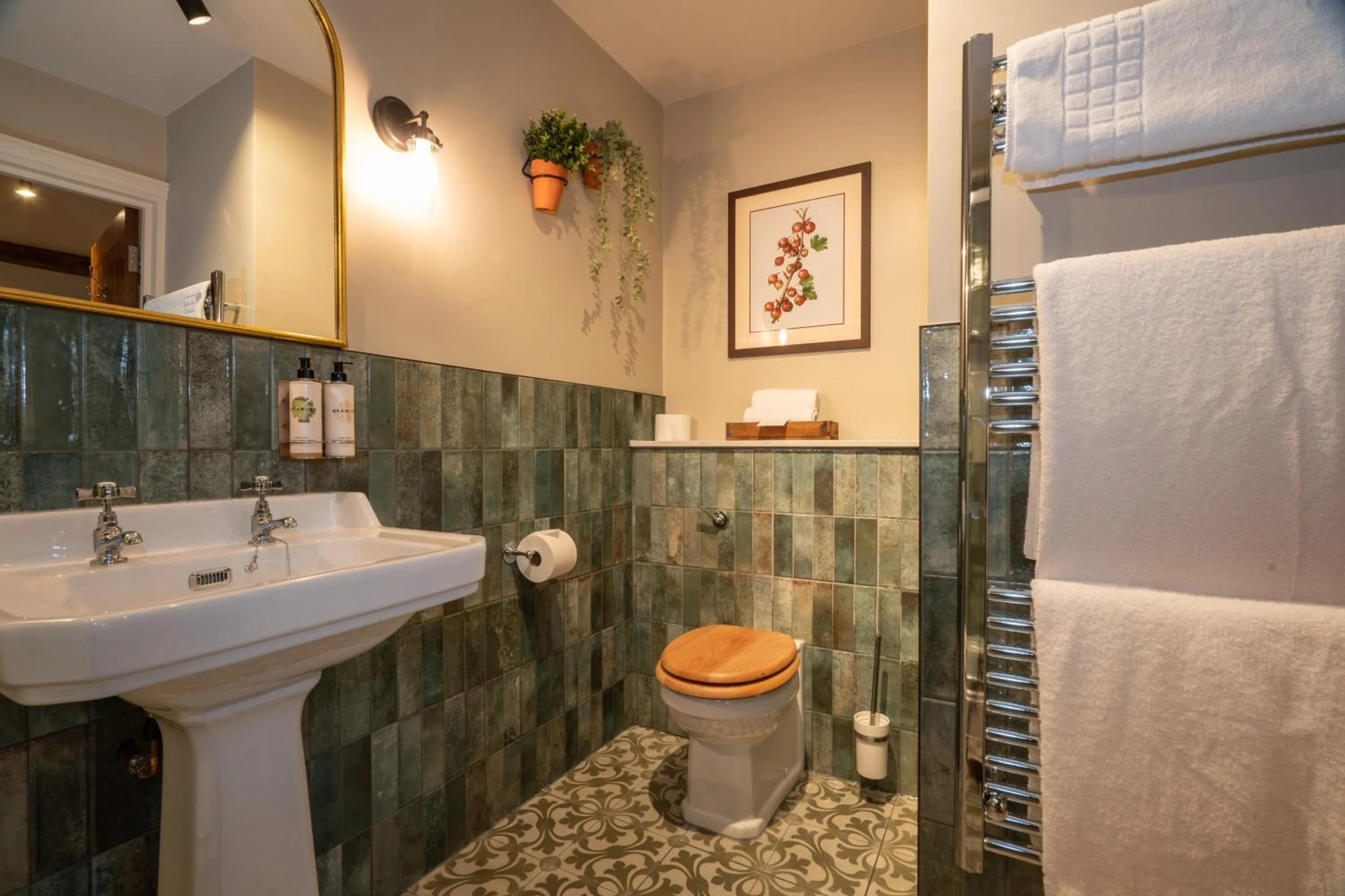 Bathroom in The Old House Inn