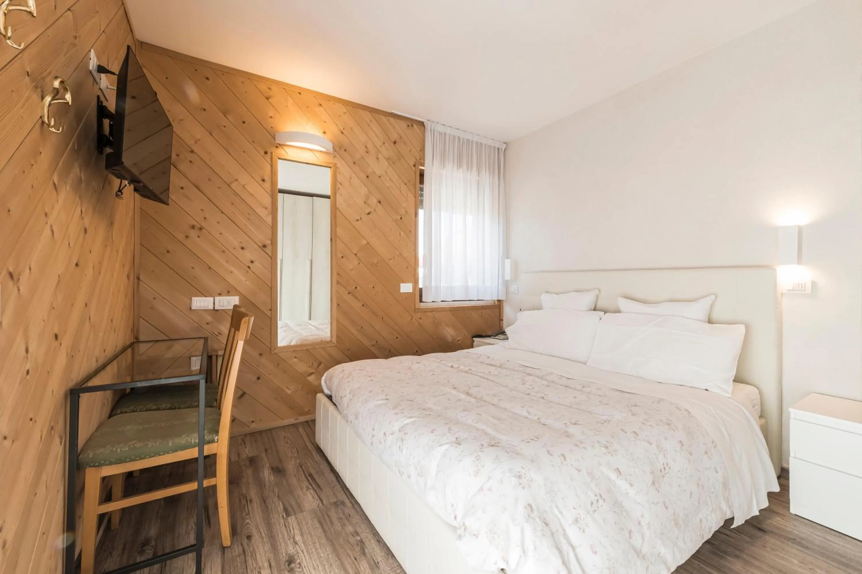 Bed in Hotel Vescovi