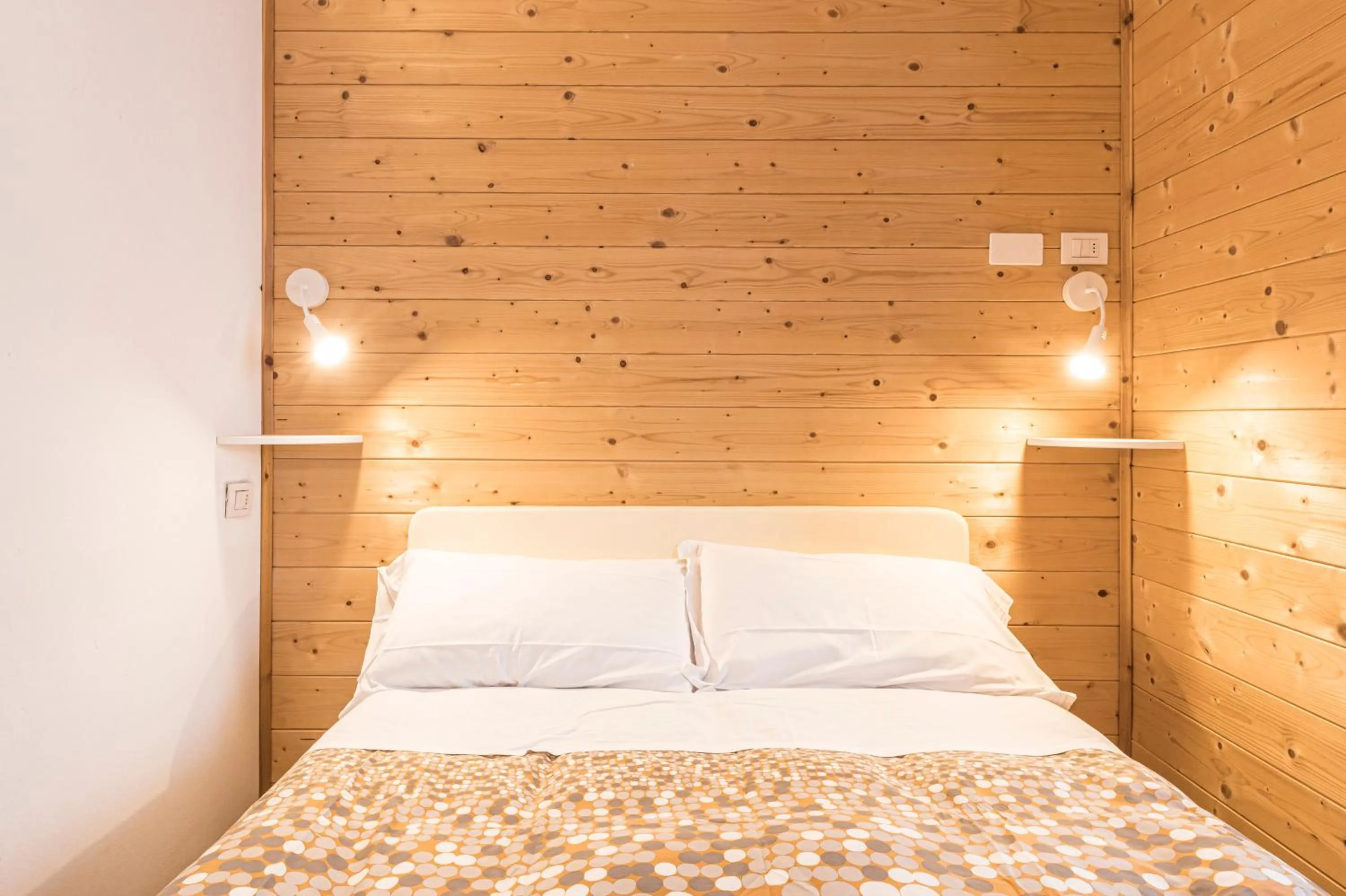 Bed in Hotel Vescovi