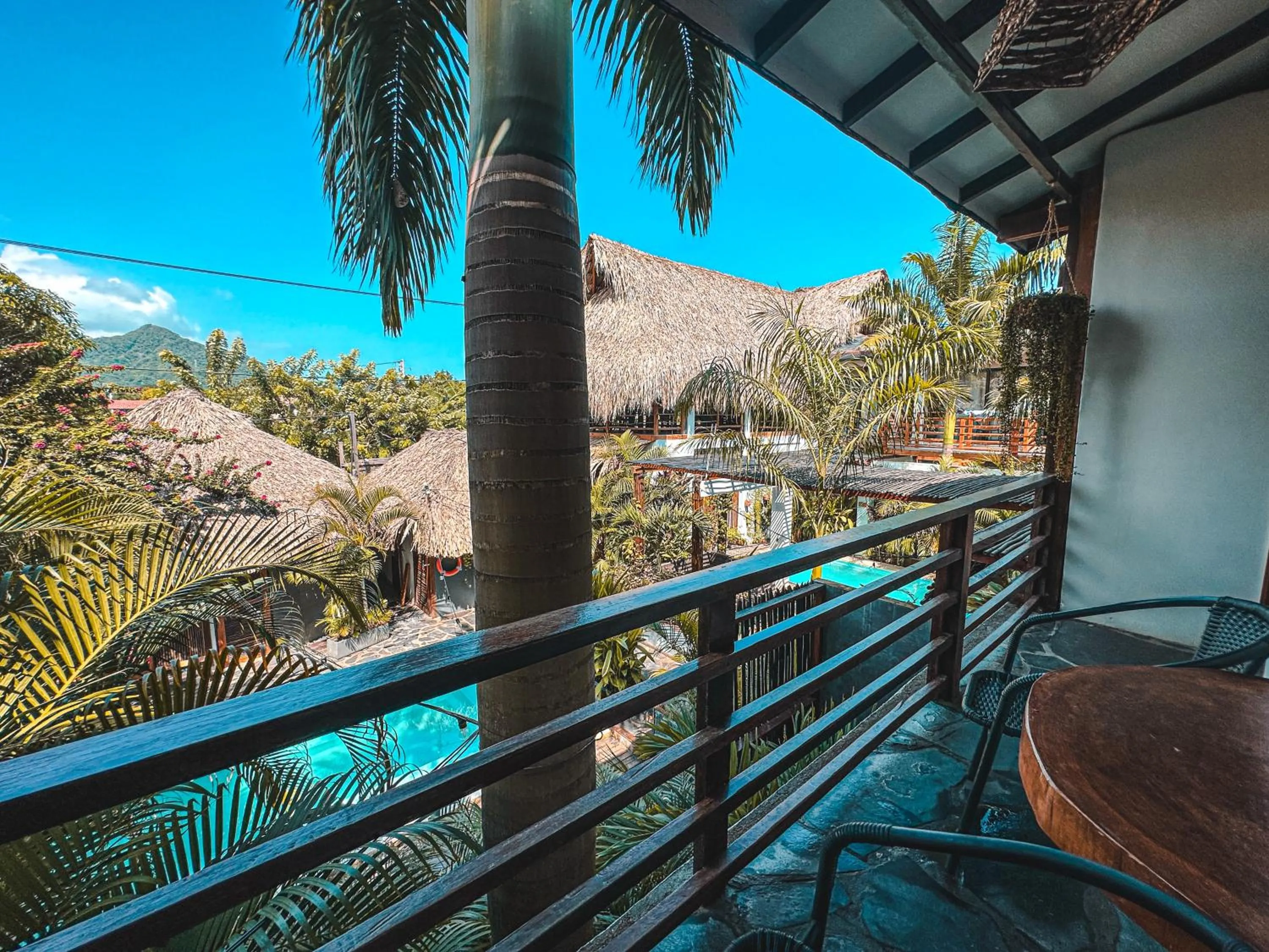 Pool view in Villa Eden Palomino