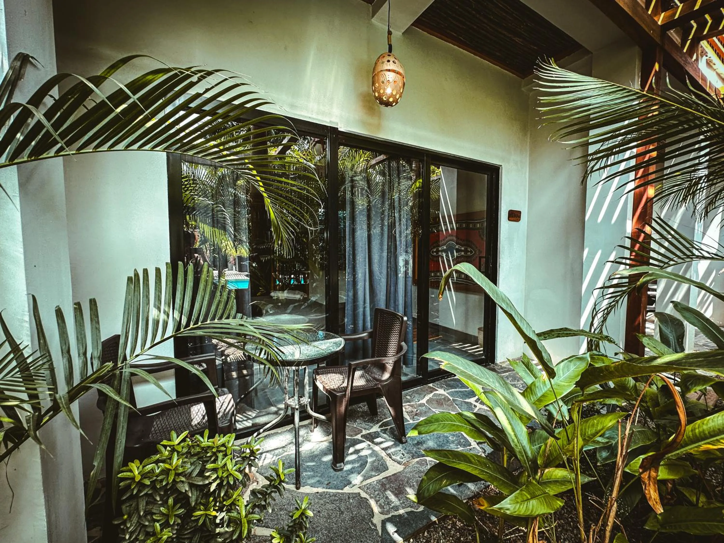 Patio in Villa Eden Palomino