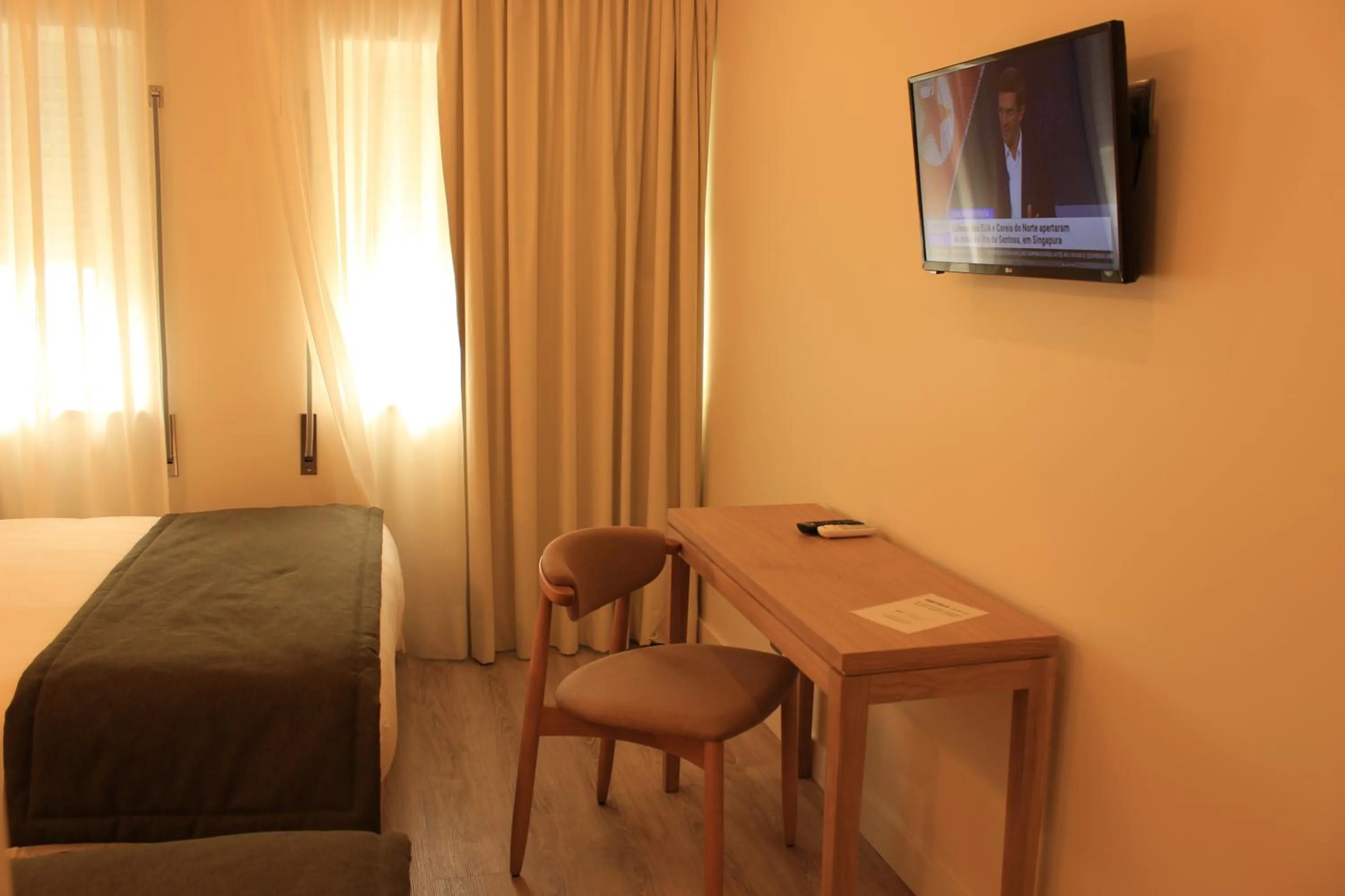 Bed in Fátima GuestHouse