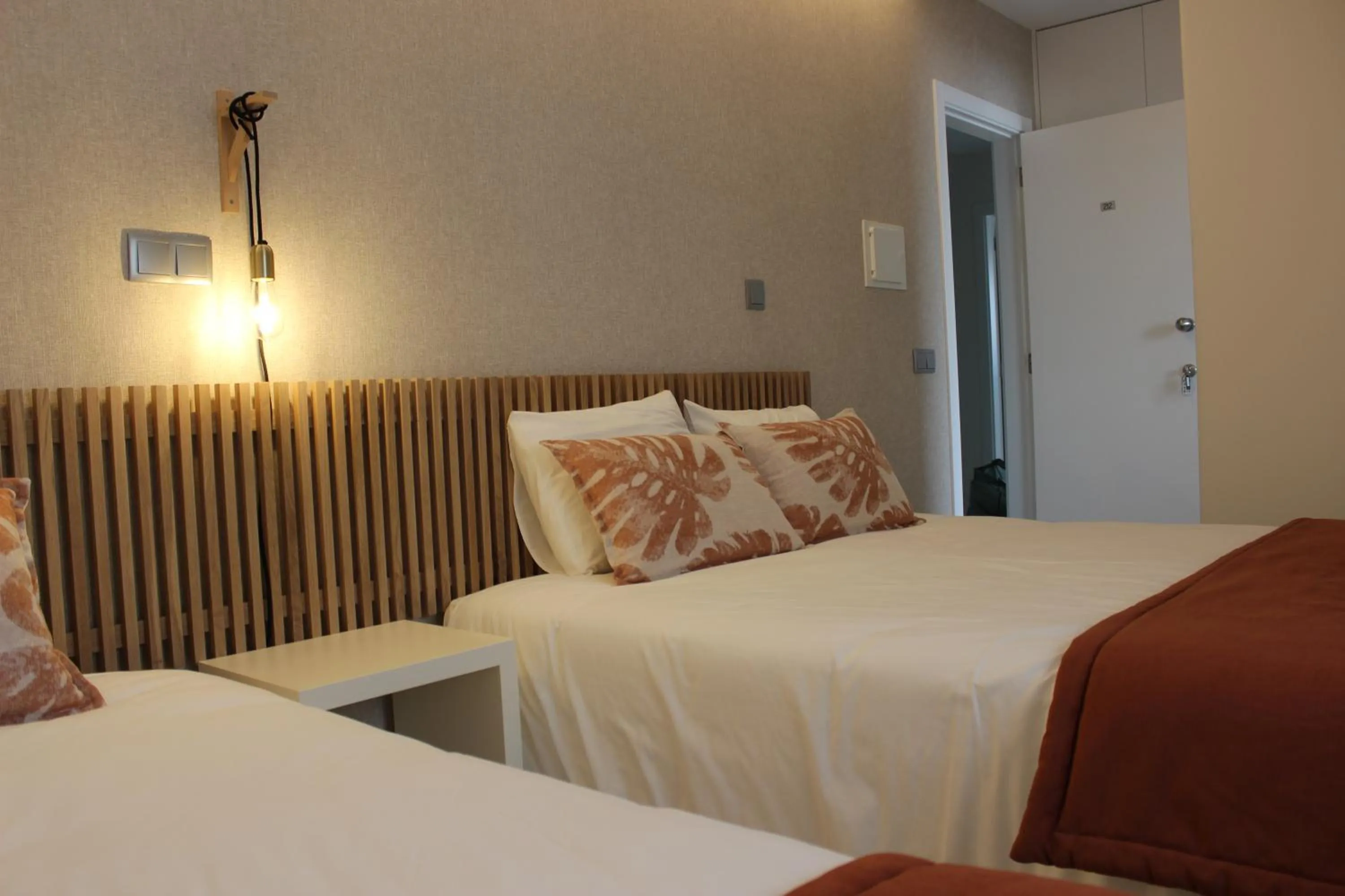 Bed in Fátima GuestHouse