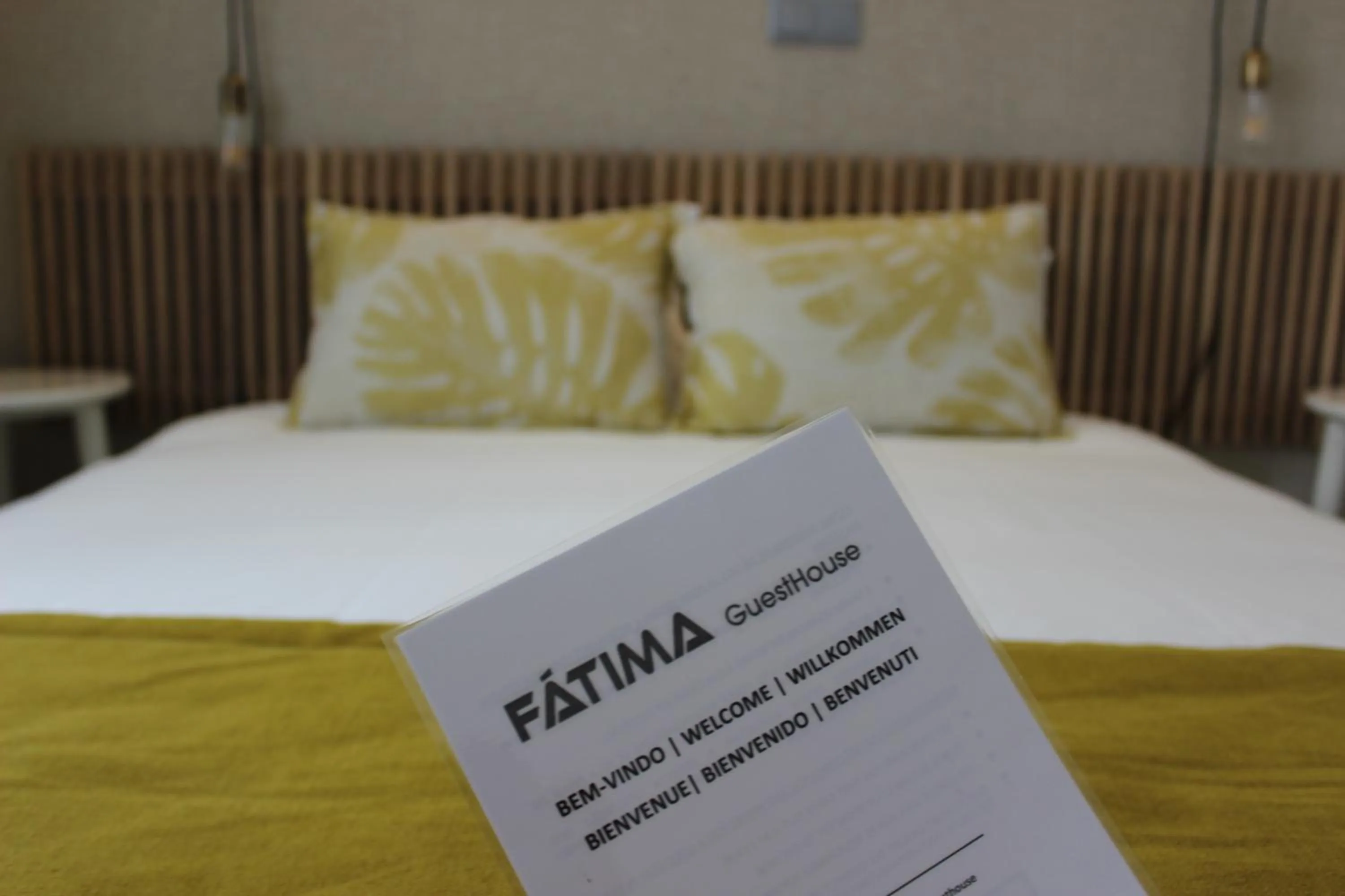 Bed in Fátima GuestHouse