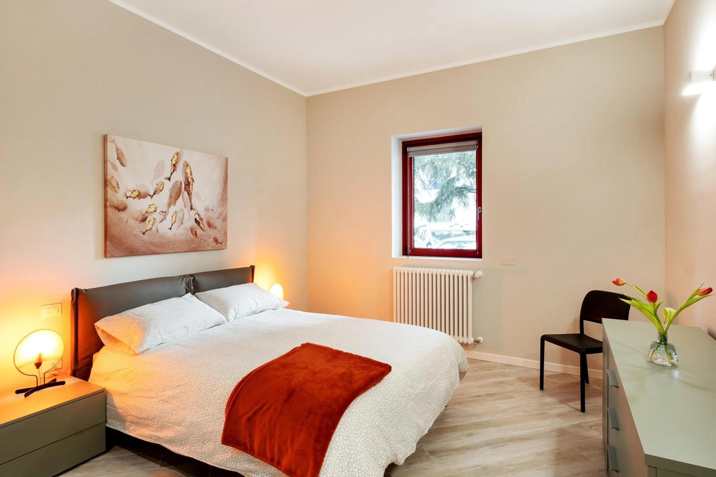 Bedroom, Bed in Maggiore Residence Flats