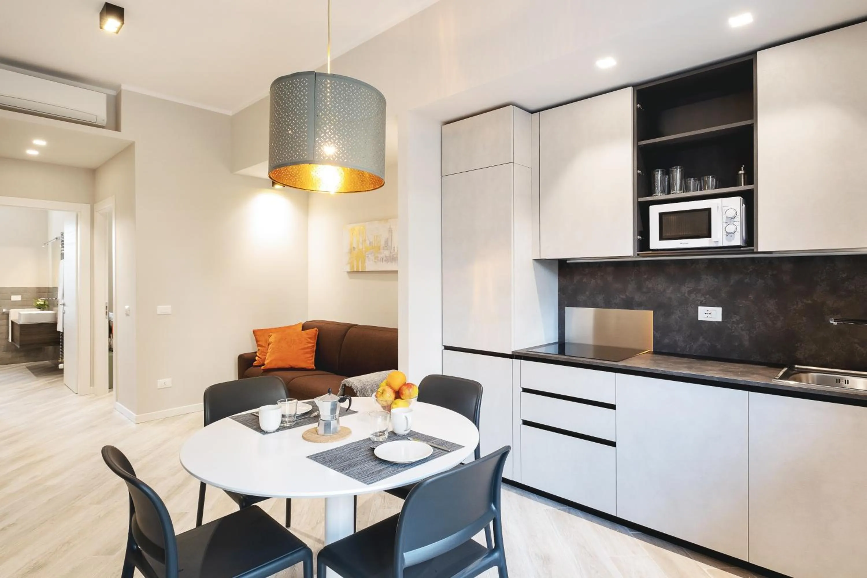 Kitchen or kitchenette in Maggiore Residence Flats
