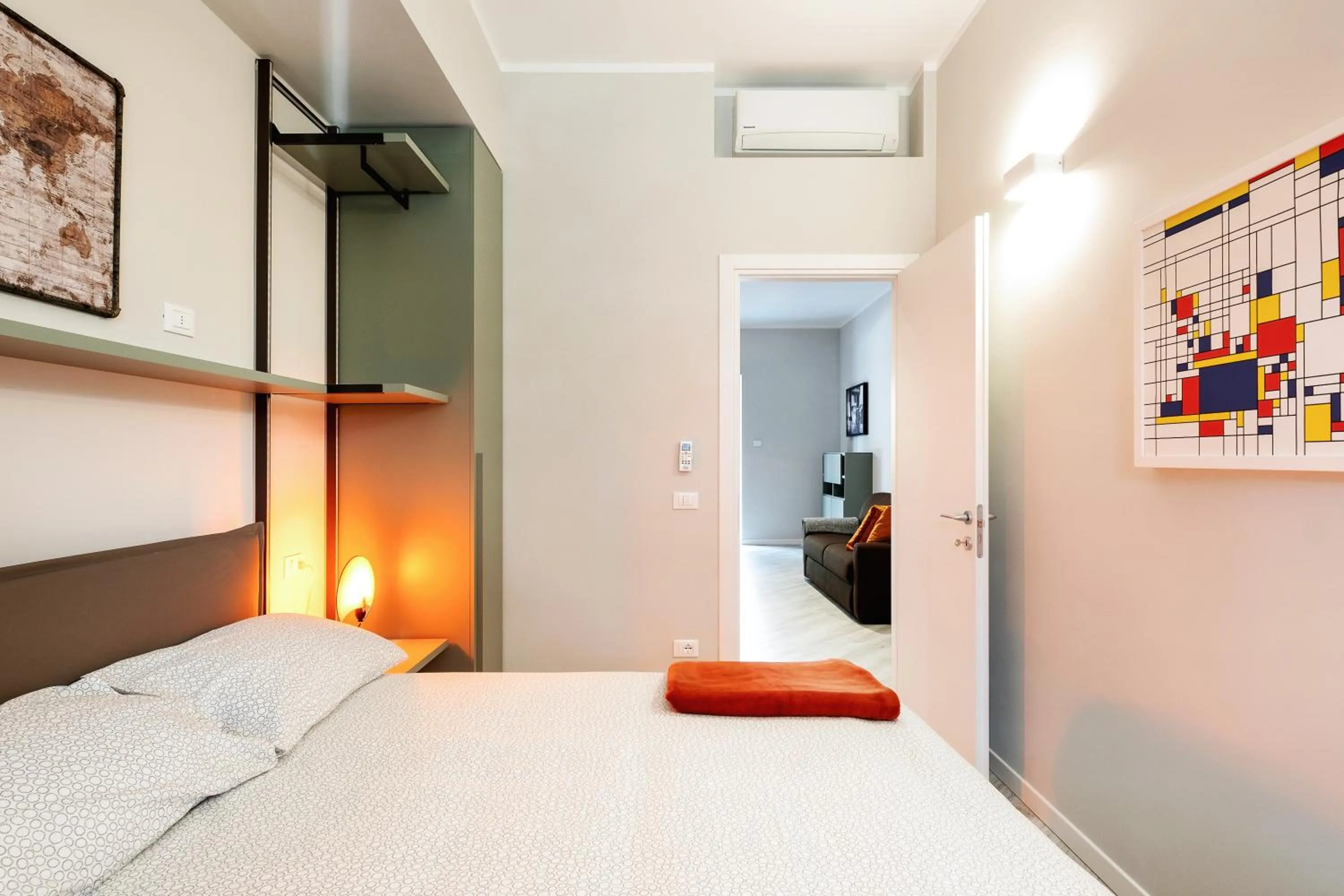 Bedroom, Bed in Maggiore Residence Flats