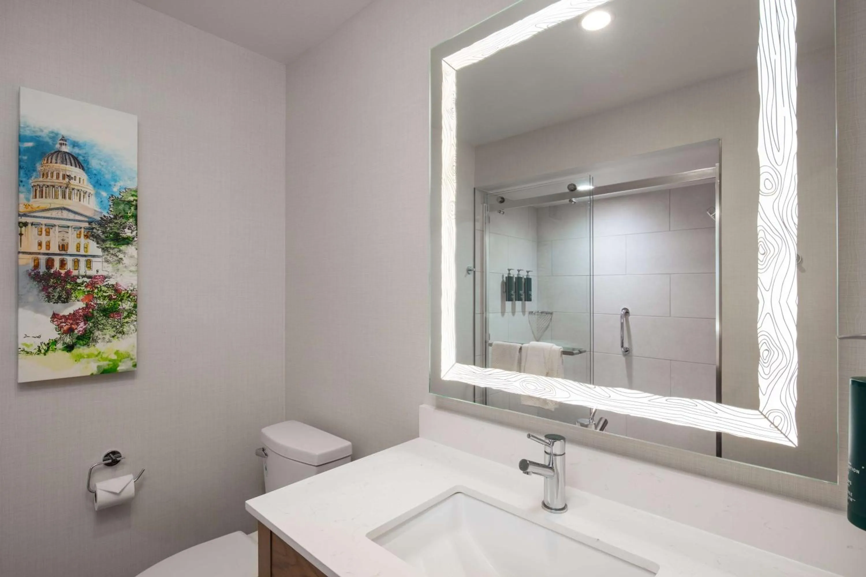 Bathroom in DoubleTree By Hilton Sacramento