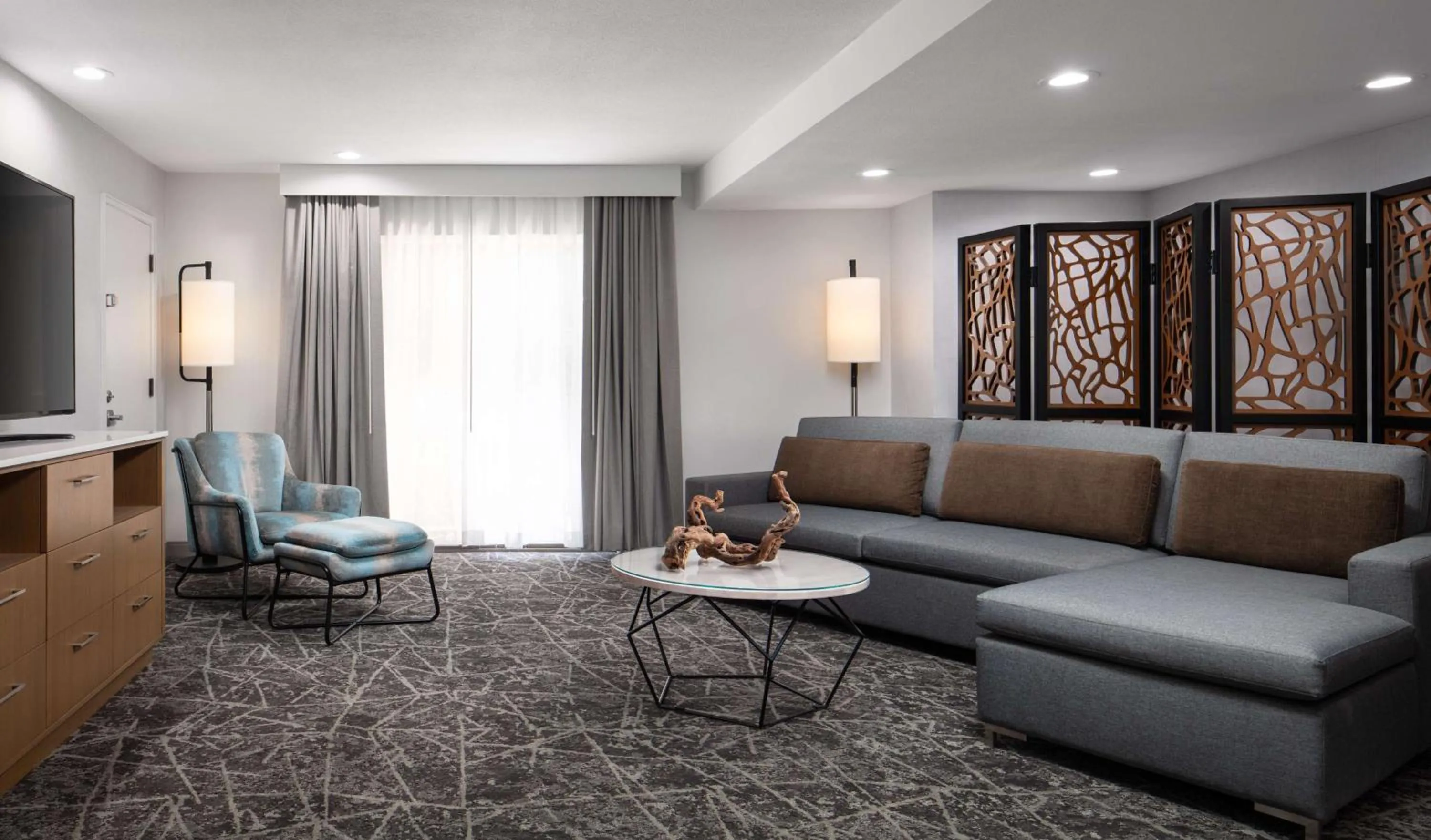 TV and multimedia in DoubleTree By Hilton Sacramento