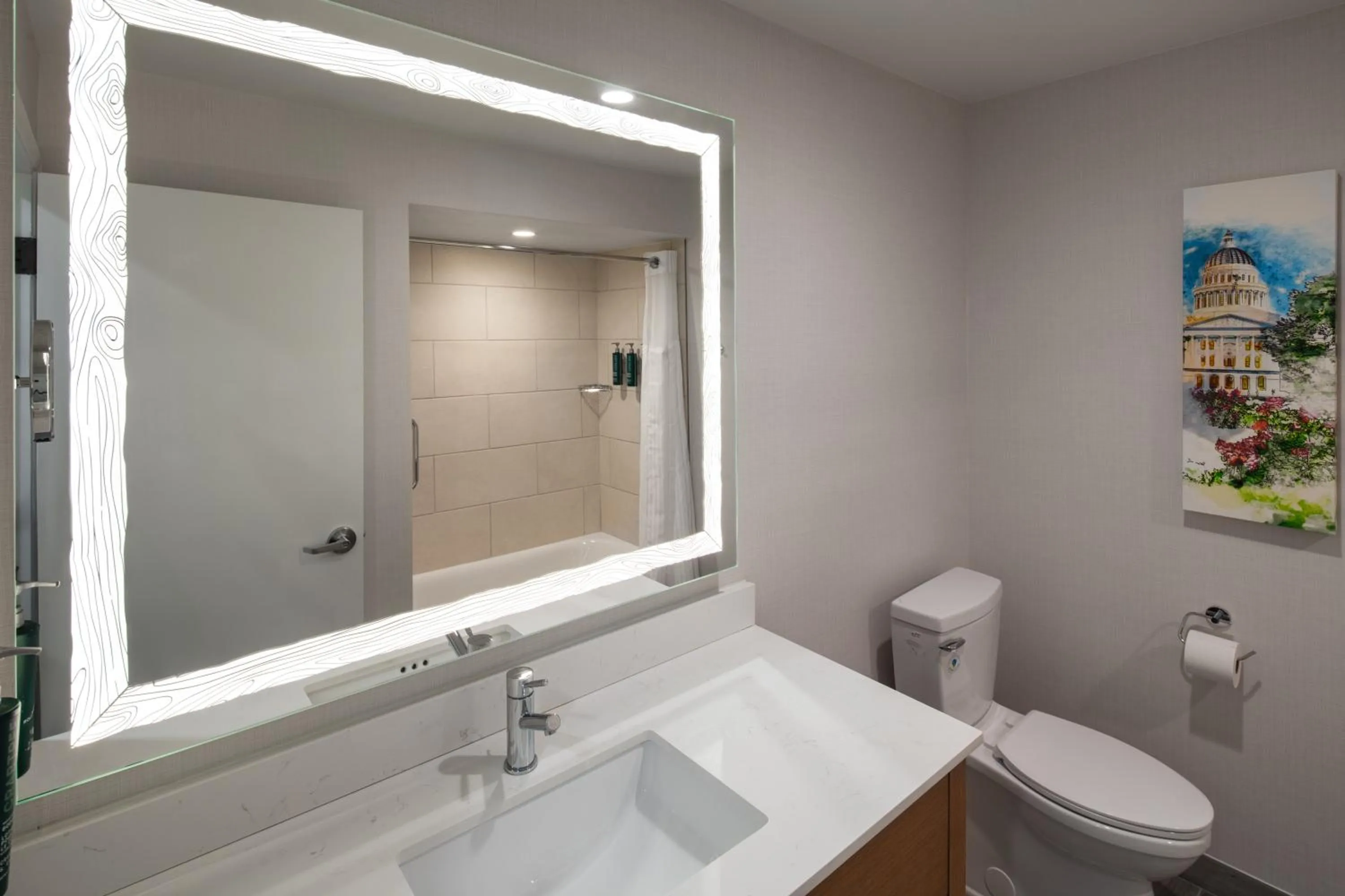 Bathroom in DoubleTree By Hilton Sacramento