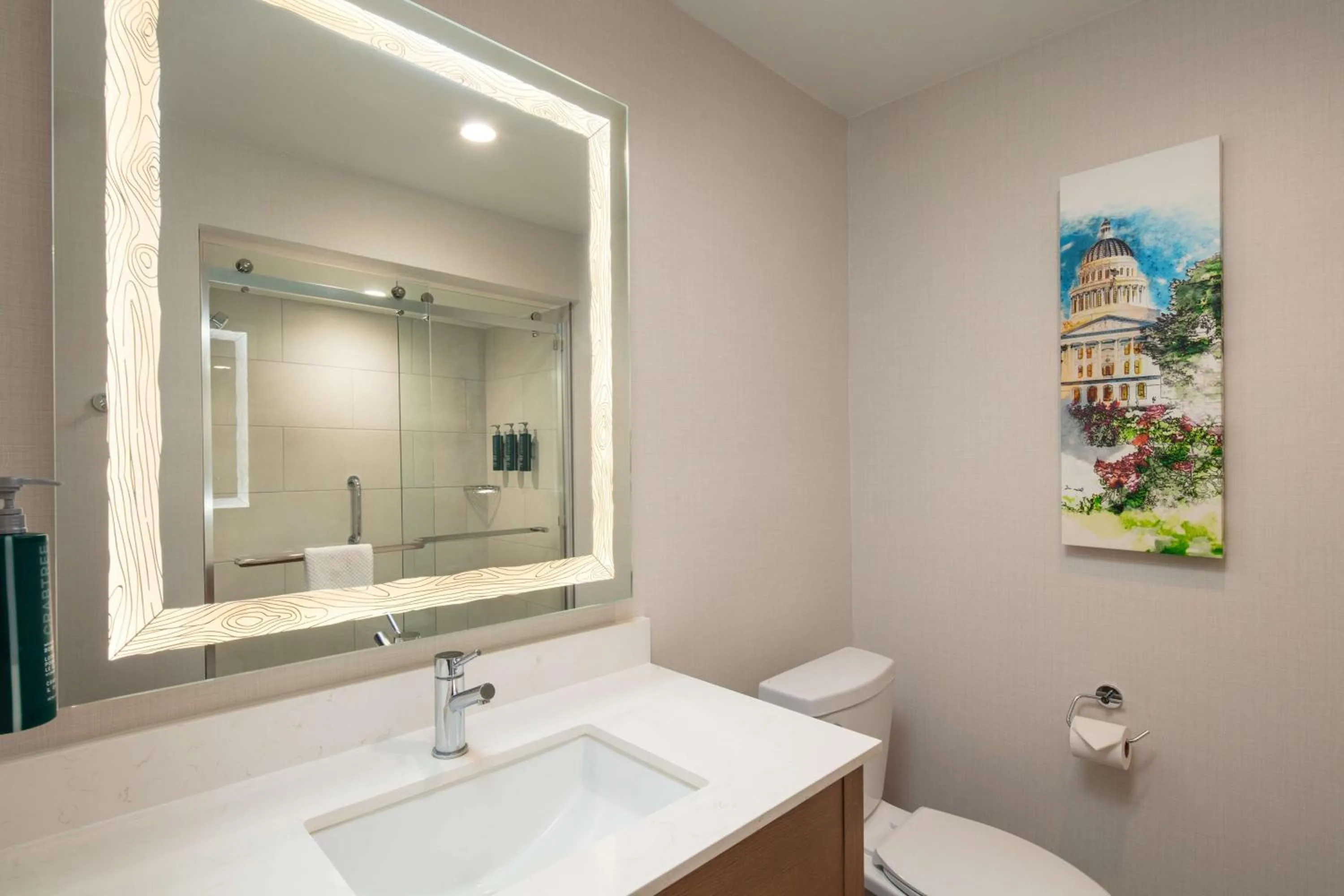 Bathroom in DoubleTree By Hilton Sacramento