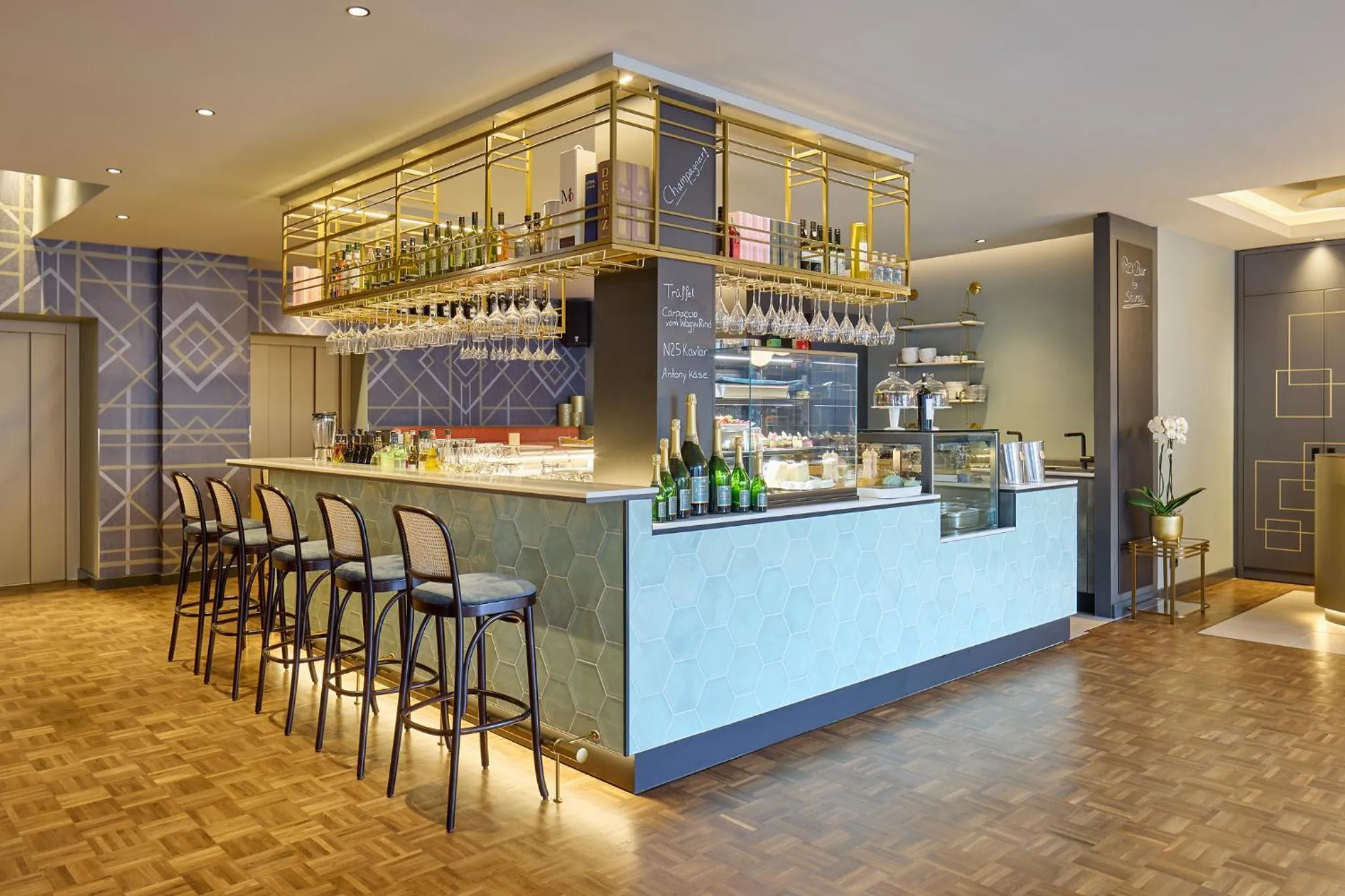 Restaurant/places to eat in Postboutique Hotel Wuppertal