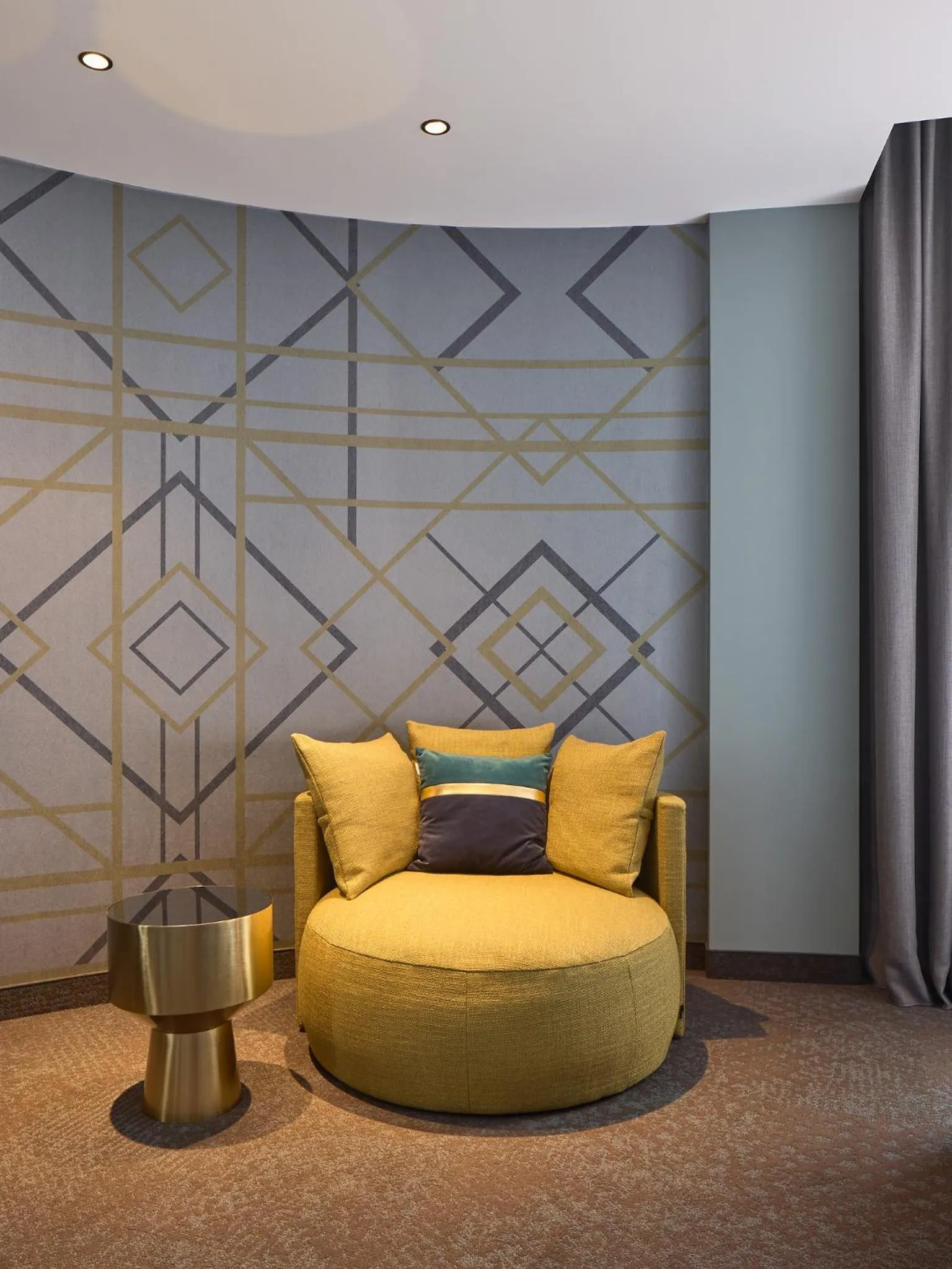 Seating area in Postboutique Hotel Wuppertal