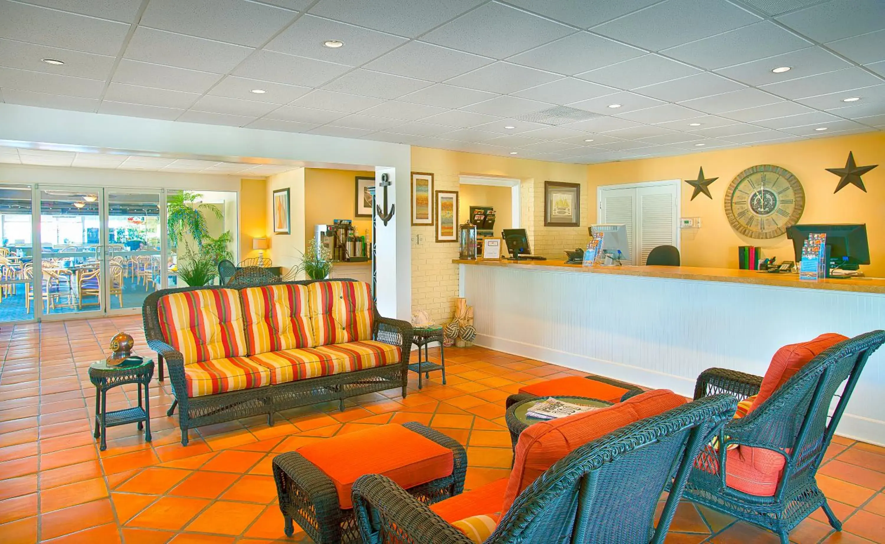 Lobby or reception in Oceanfront Litchfield Inn Lobby or reception in Oceanfront Litchfield Inn