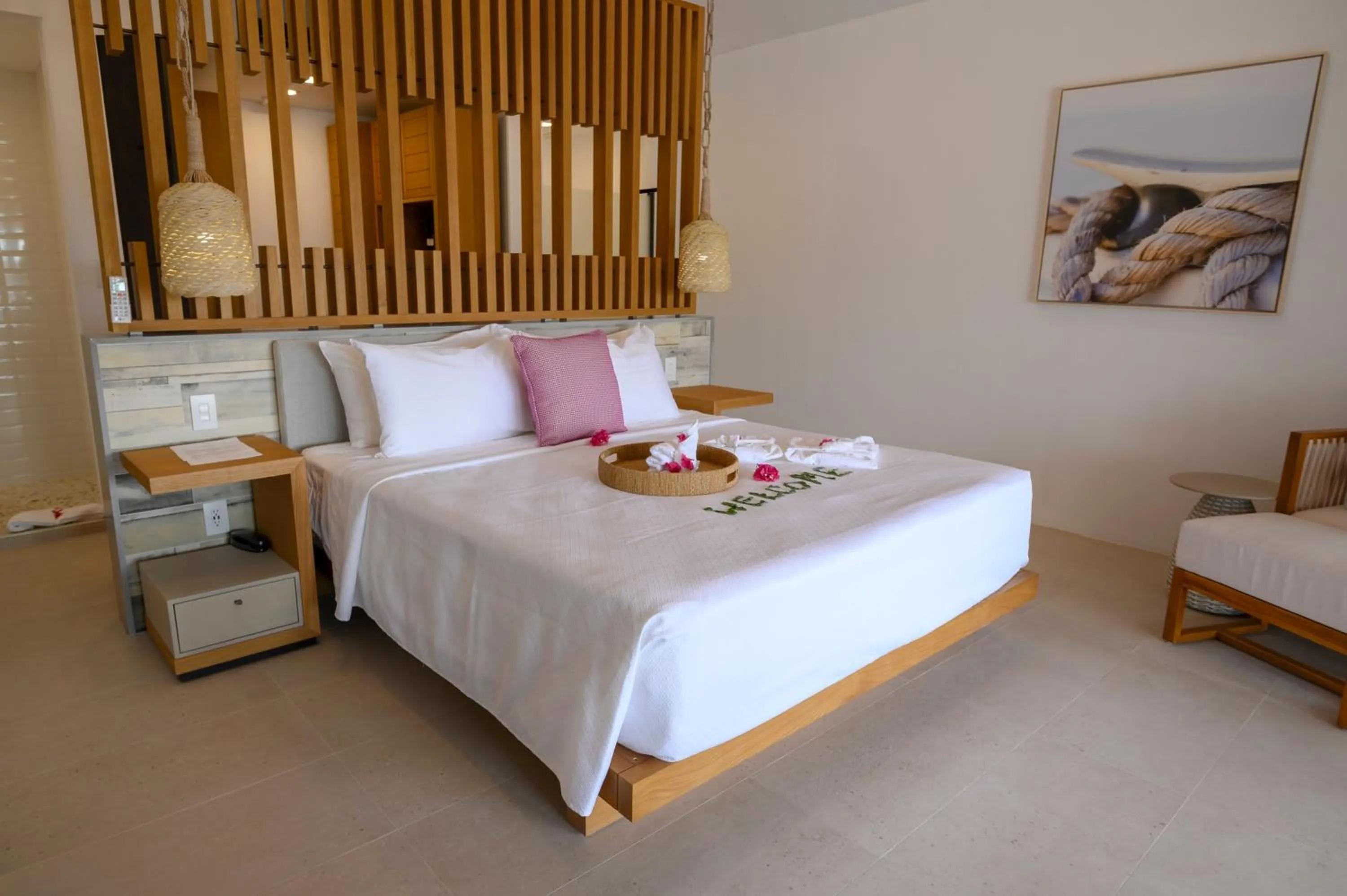 Bed in Escape at Nonsuch Bay Antigua - All Inclusive - Adults Only