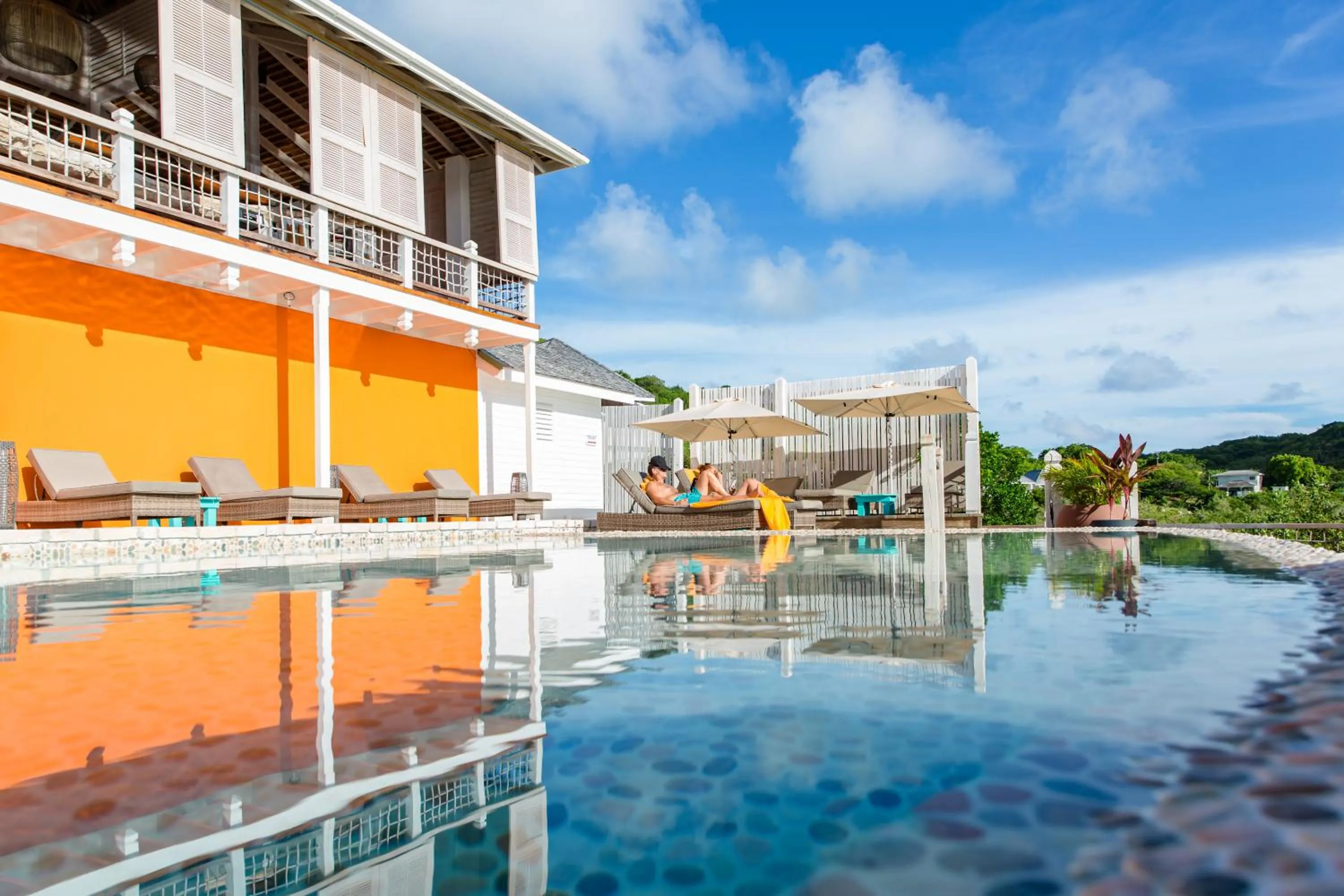 Swimming pool in Escape at Nonsuch Bay Antigua - All Inclusive - Adults Only