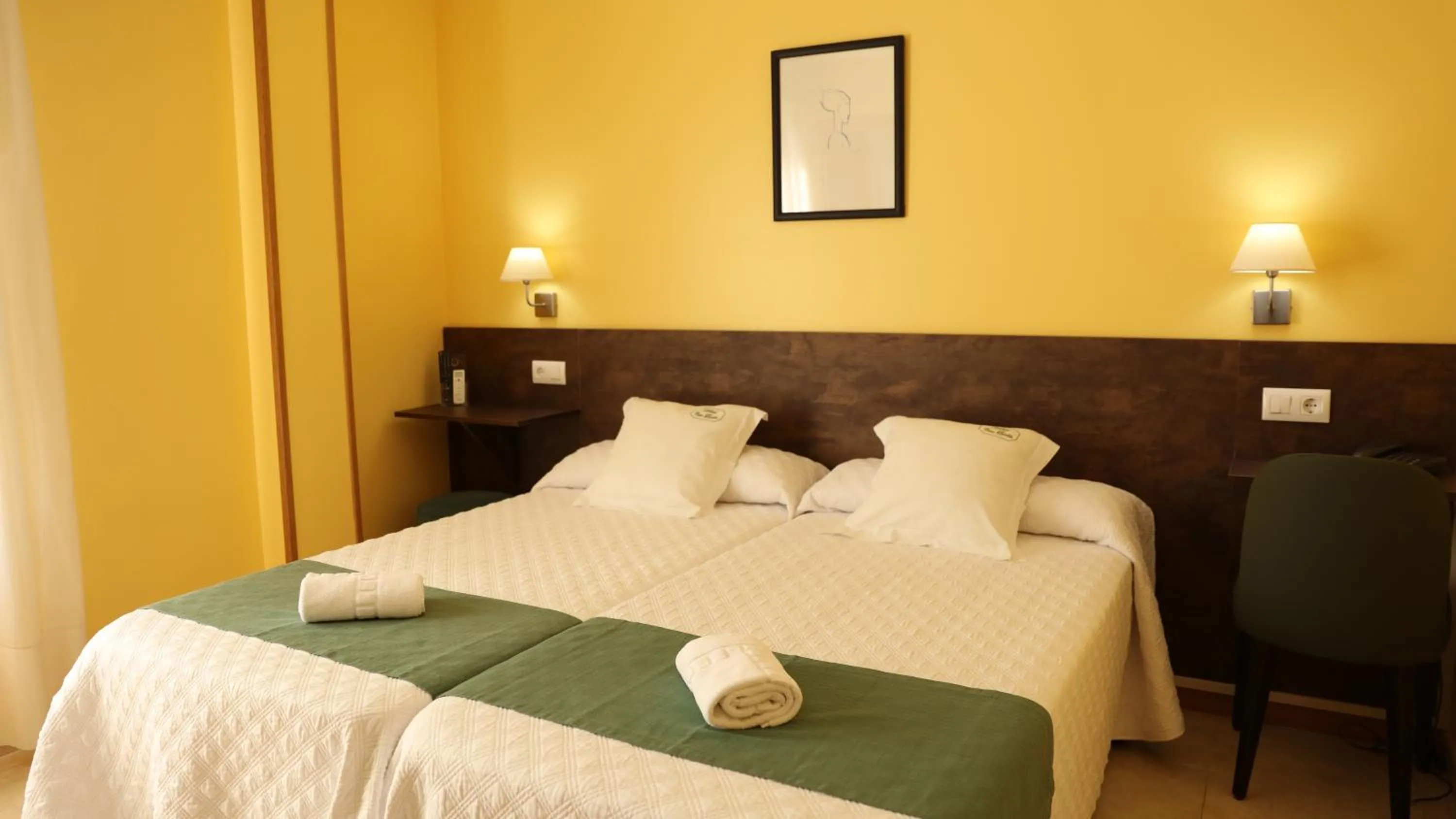 Bed in Hotel Casa Benilde