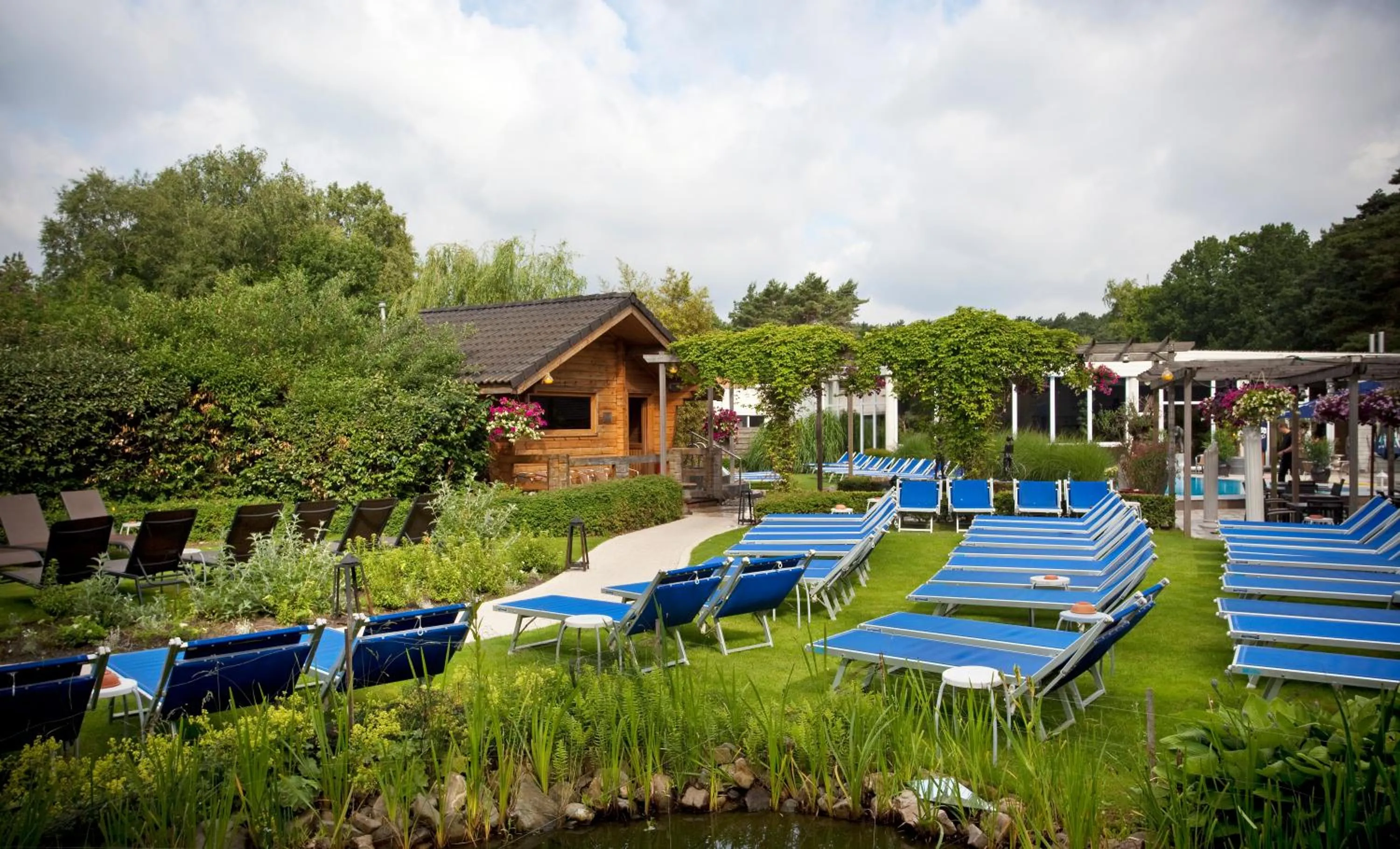 Garden in Hotel Thermen Mineraal