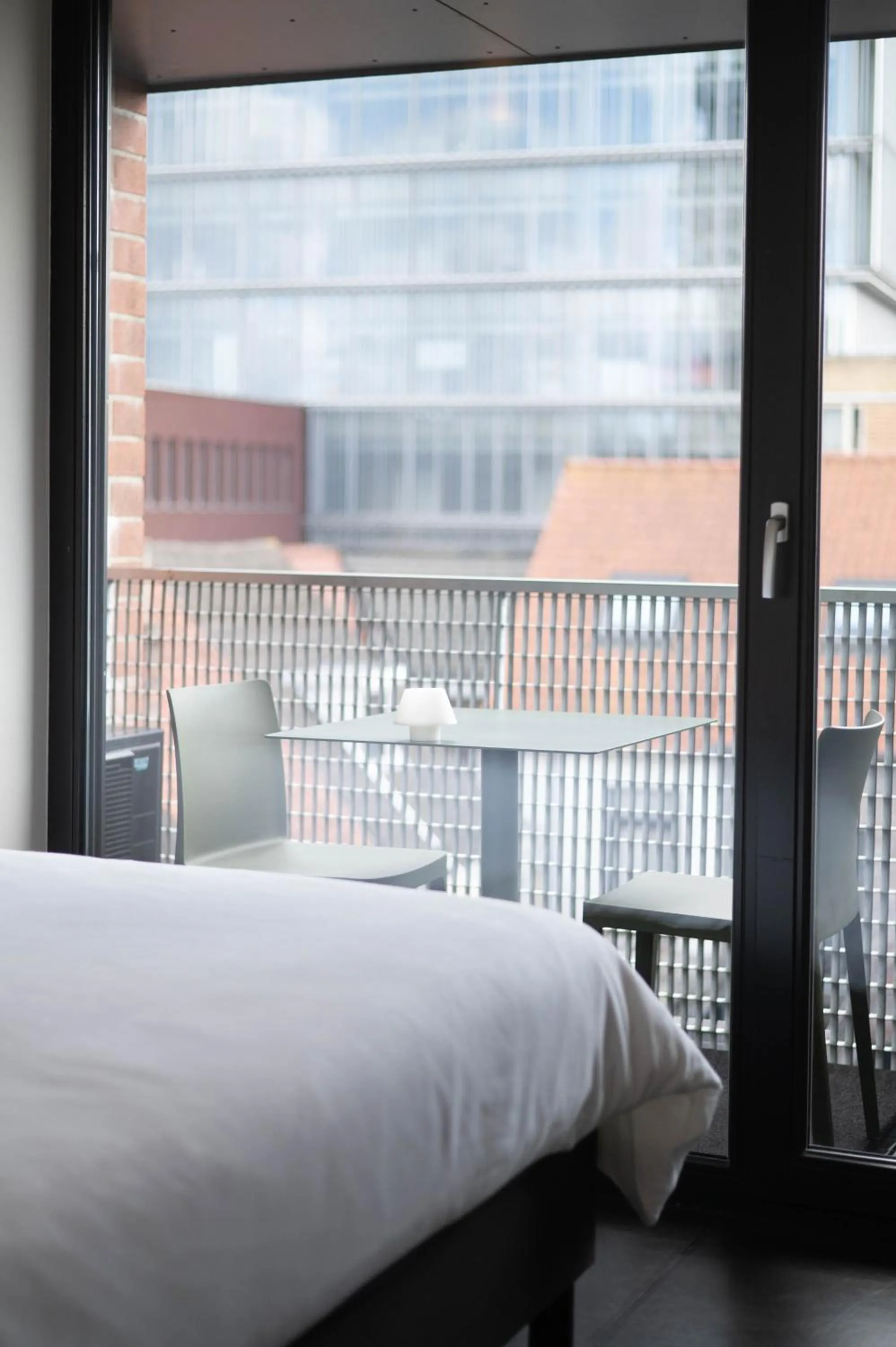 Balcony/Terrace, Bed in Designflats Gent