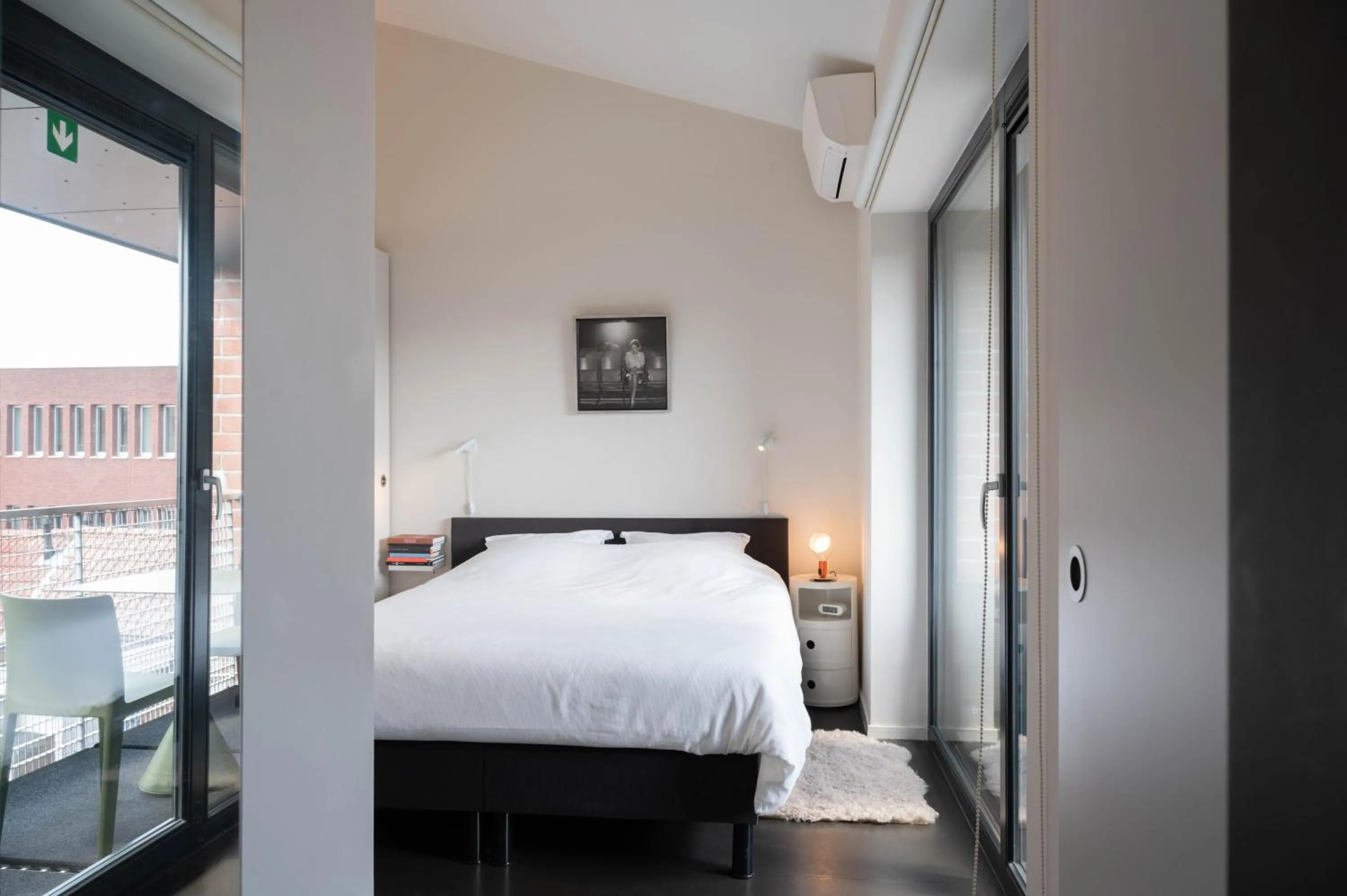 Bed in Designflats Gent