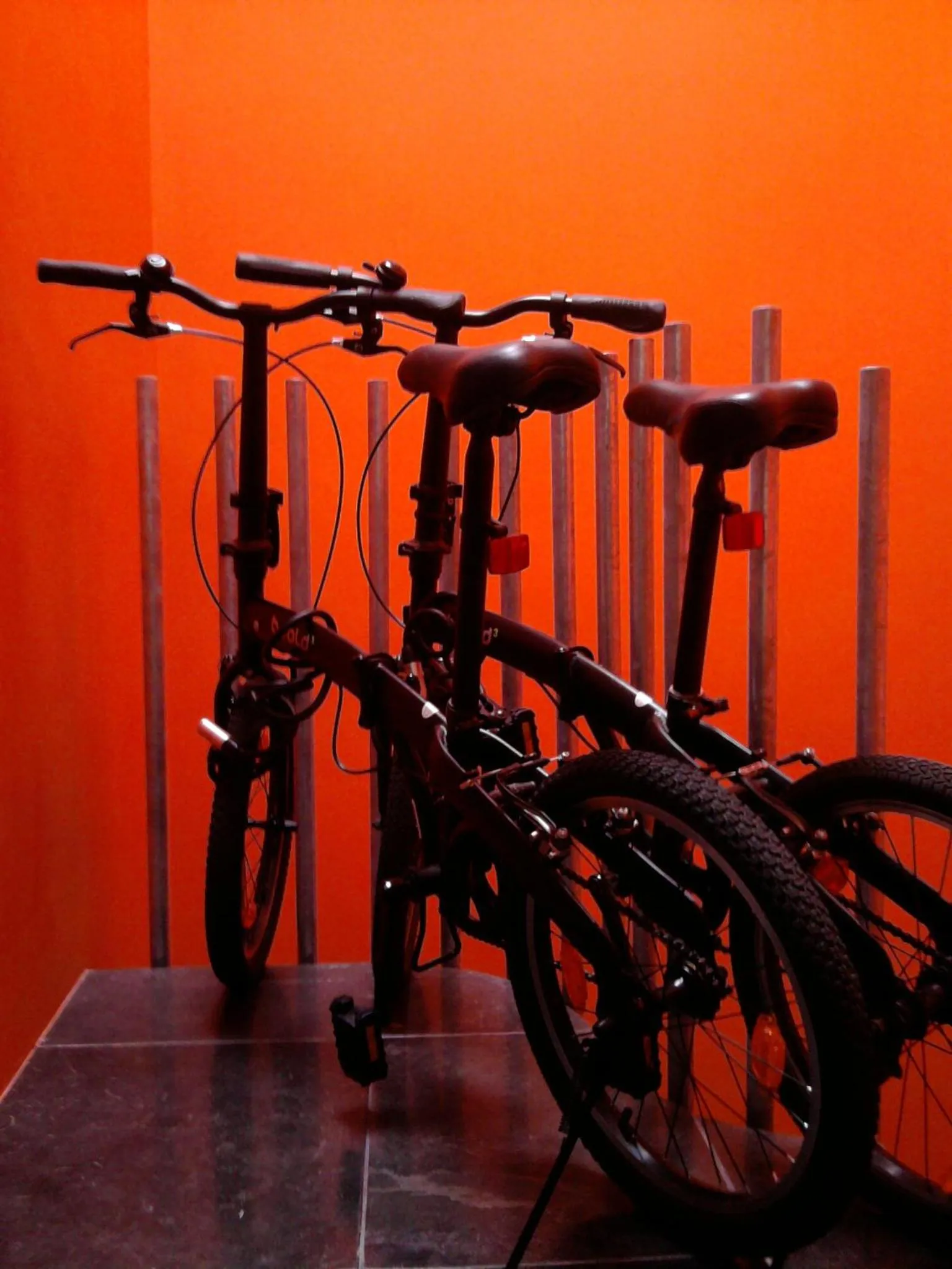 Cycling in Designflats Gent