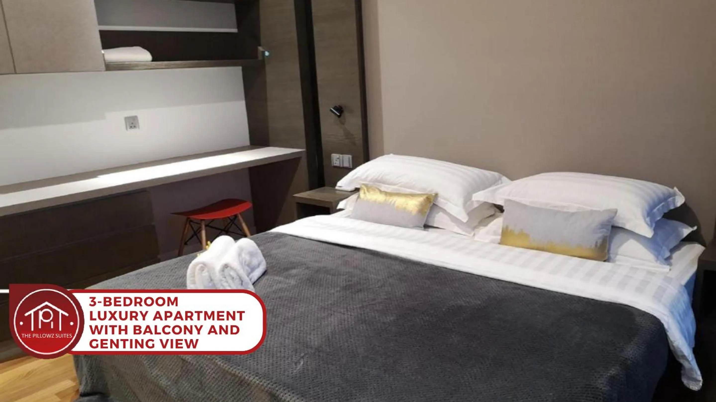 Bed in Geo38 Prime Suites Genting Highlands