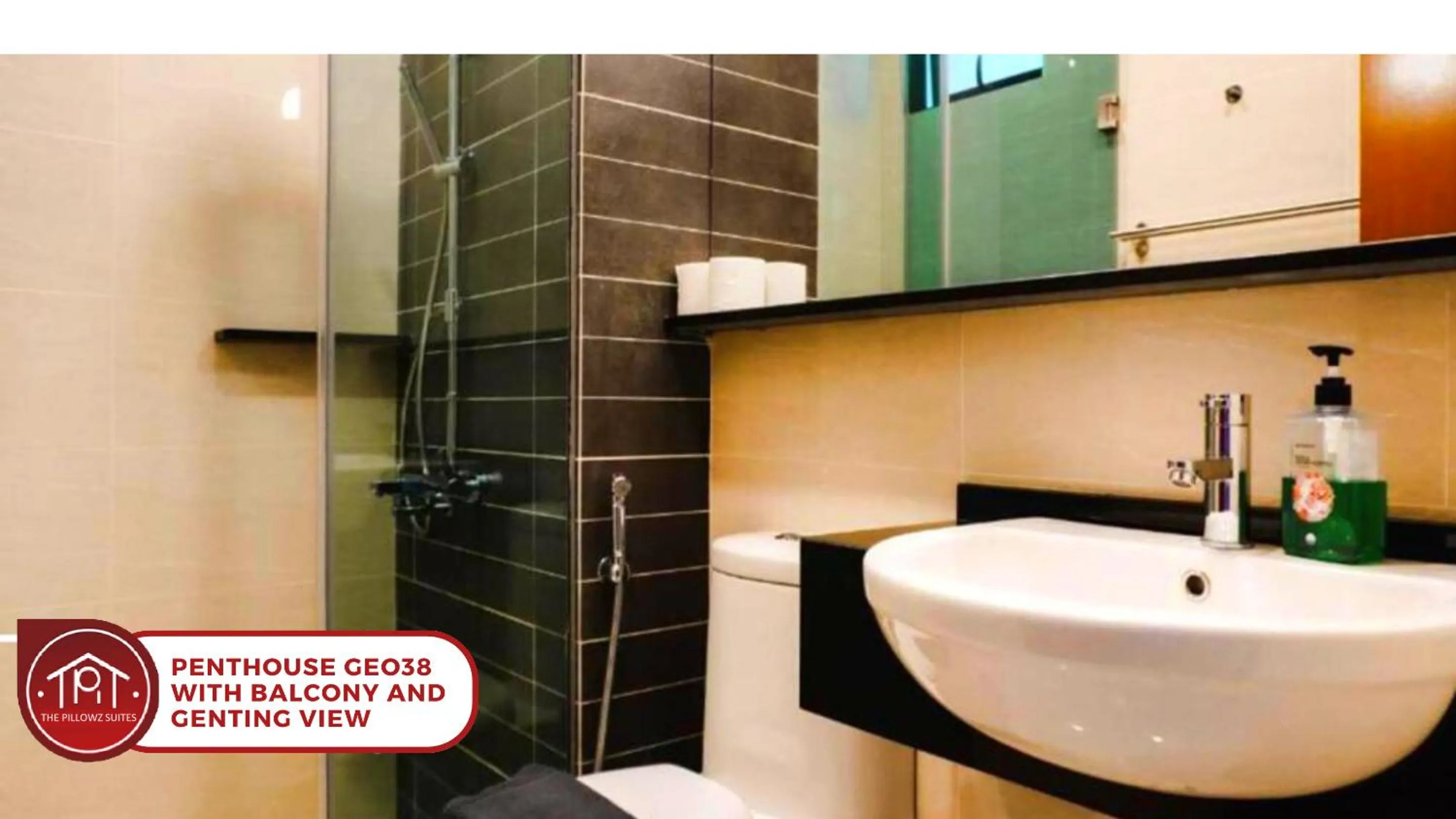 Toilet in Geo38 Prime Suites Genting Highlands