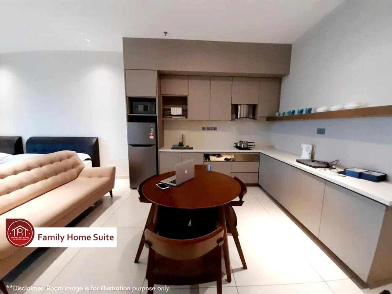 Kitchen or kitchenette in Geo38 Prime Suites Genting Highlands