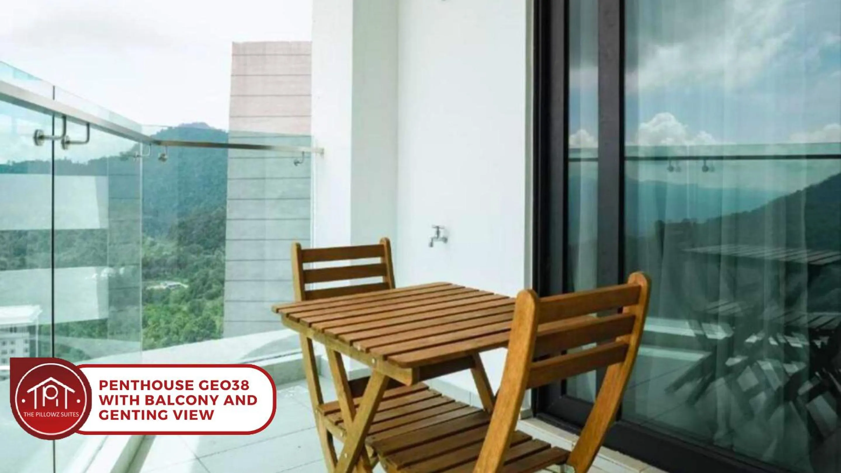 Balcony/Terrace in Geo38 Prime Suites Genting Highlands