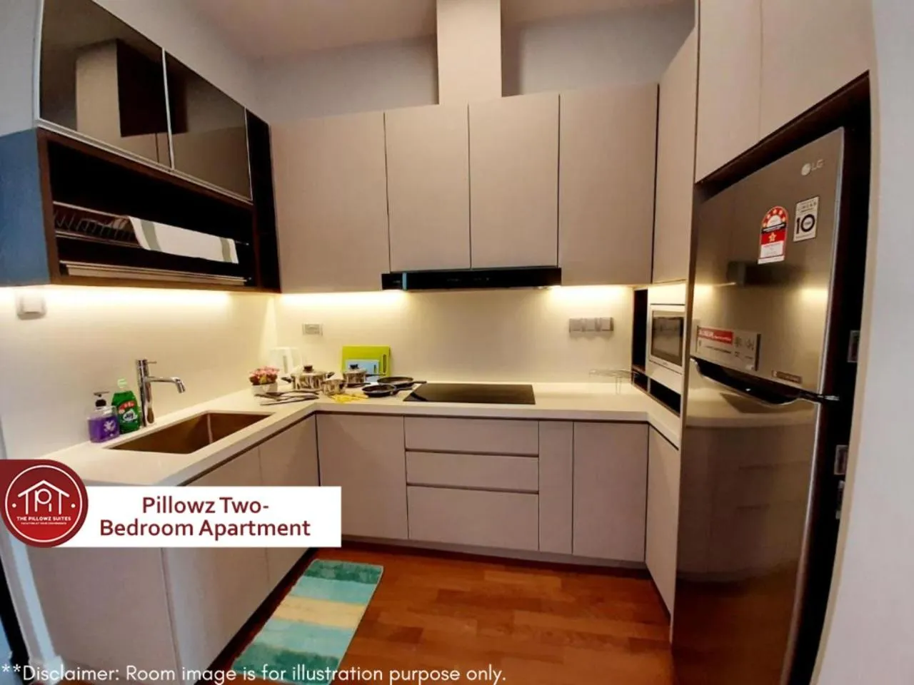 Kitchen or kitchenette in Geo38 Prime Suites Genting Highlands