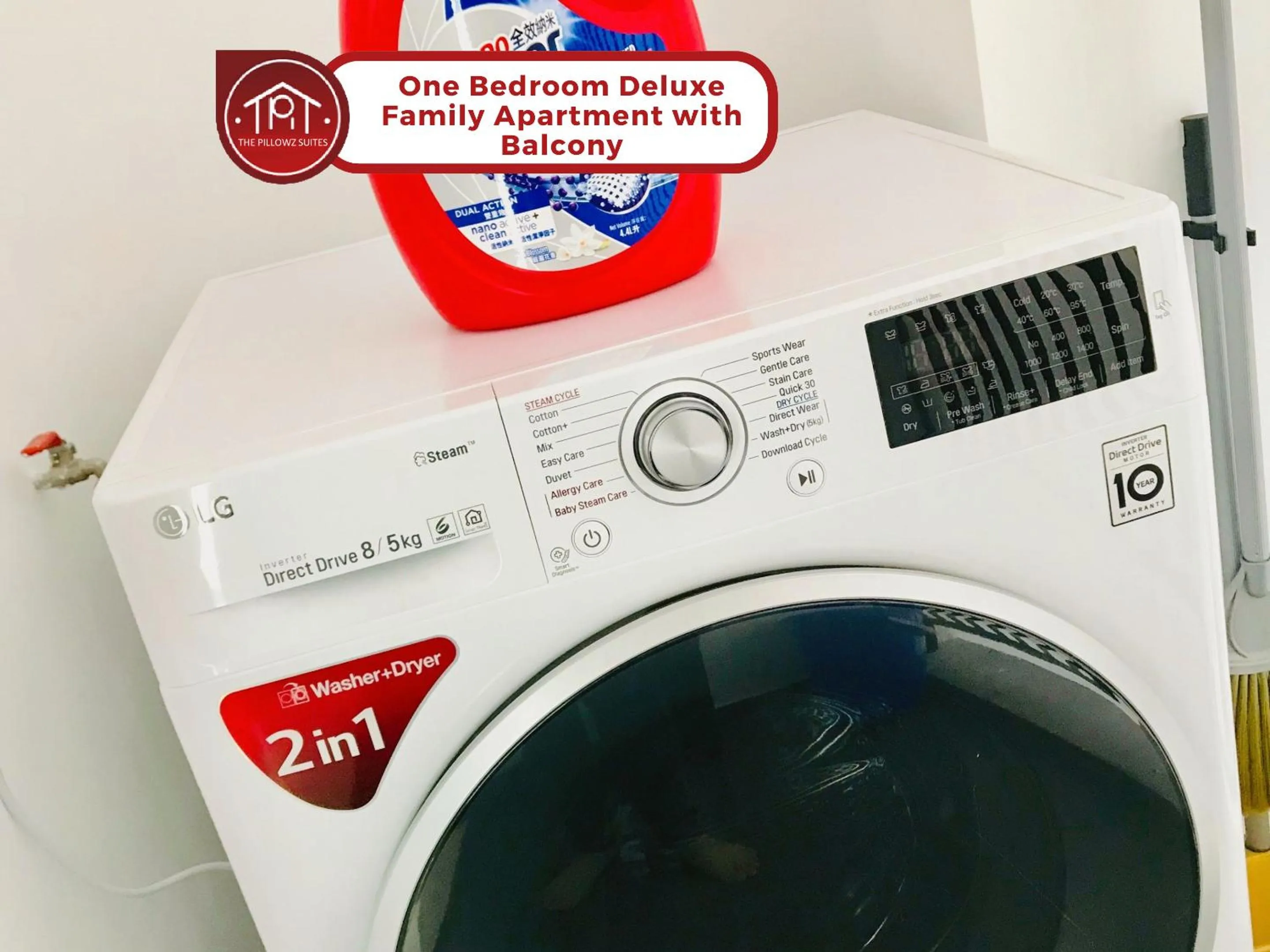 washing machine in Geo38 Prime Suites Genting Highlands