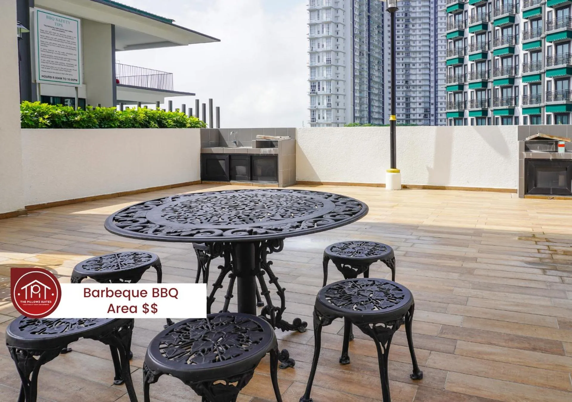 BBQ facilities in Geo38 Prime Suites Genting Highlands