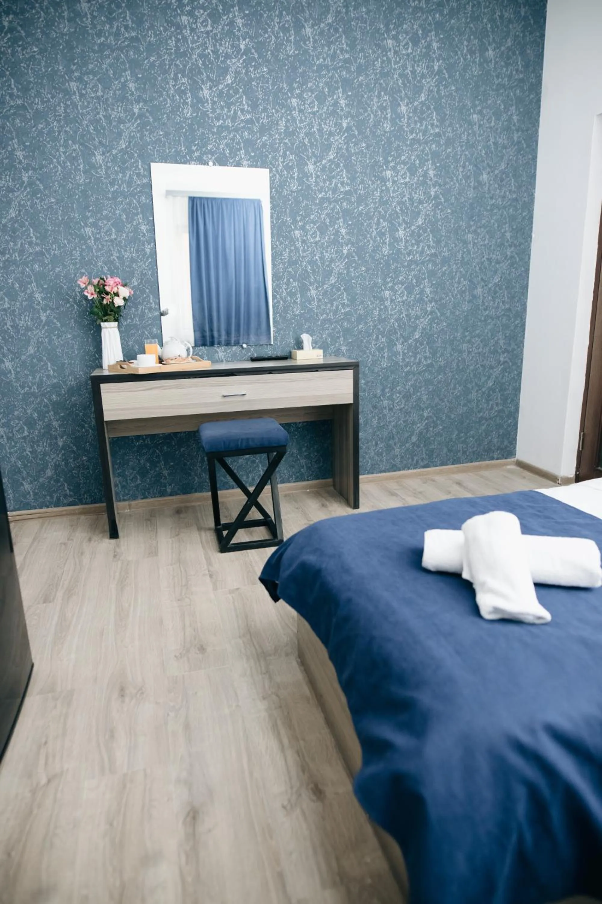 Bed in Nuryan Hotel Yerevan