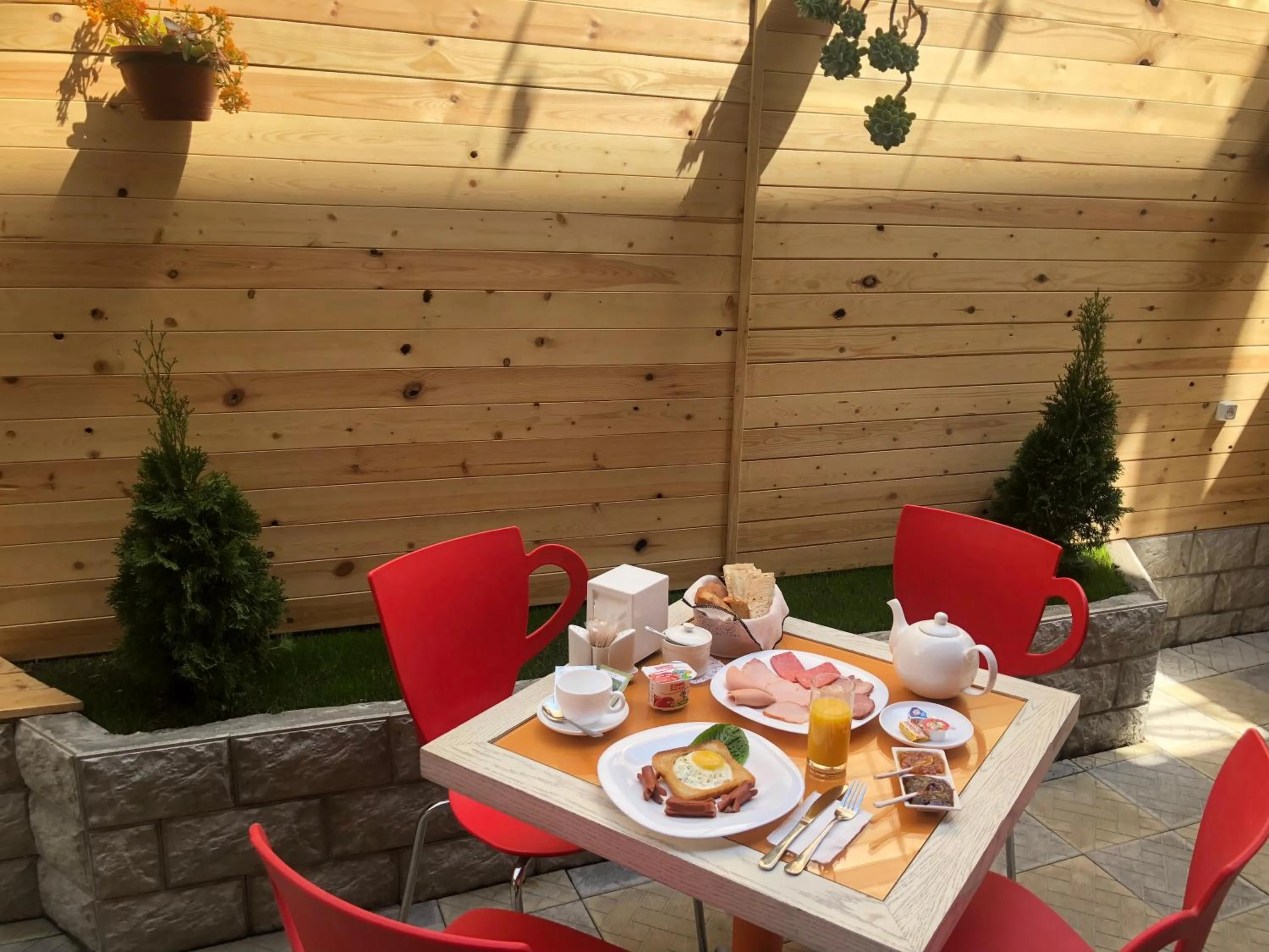 Breakfast in Nuryan Hotel Yerevan