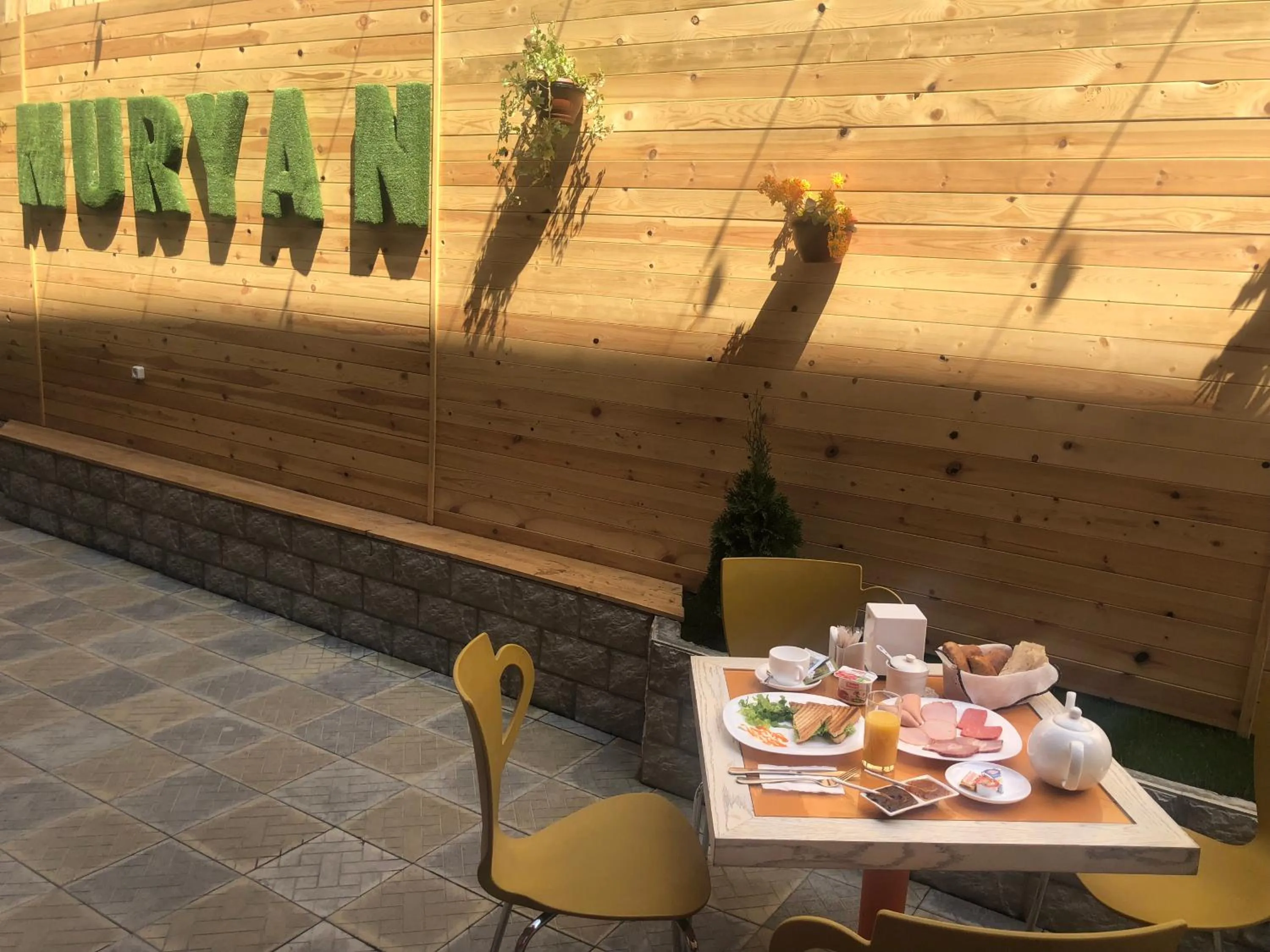 Dining area in Nuryan Hotel Yerevan