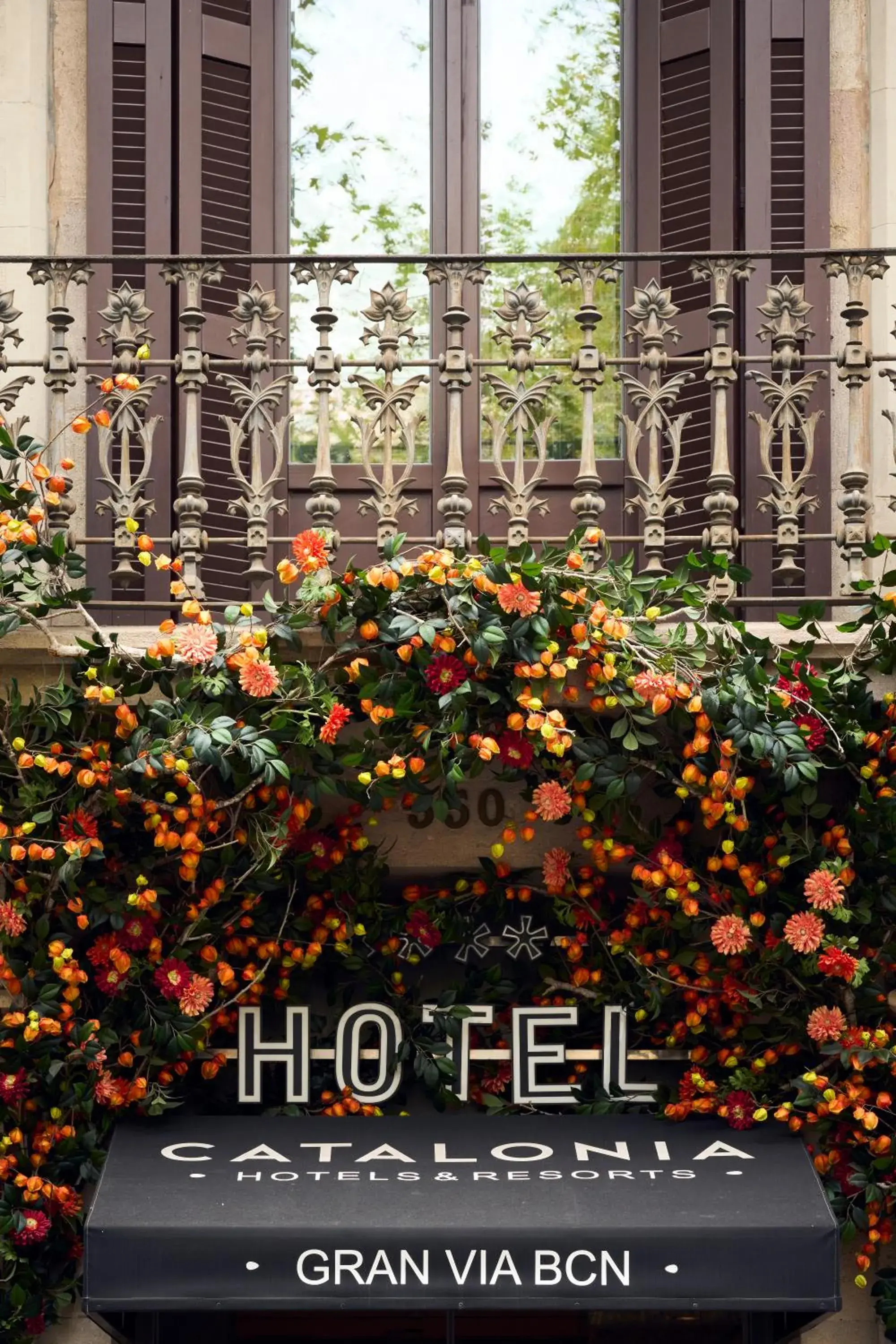 Facade/entrance in Catalonia Gran Via BCN Facade/entrance in Catalonia Gran Via BCN