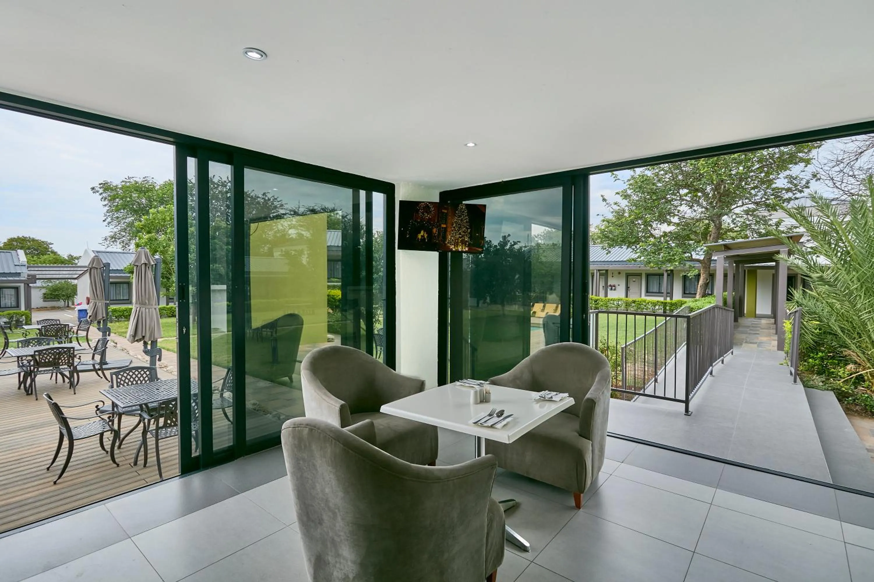 Balcony/Terrace in Travelodge Kasane