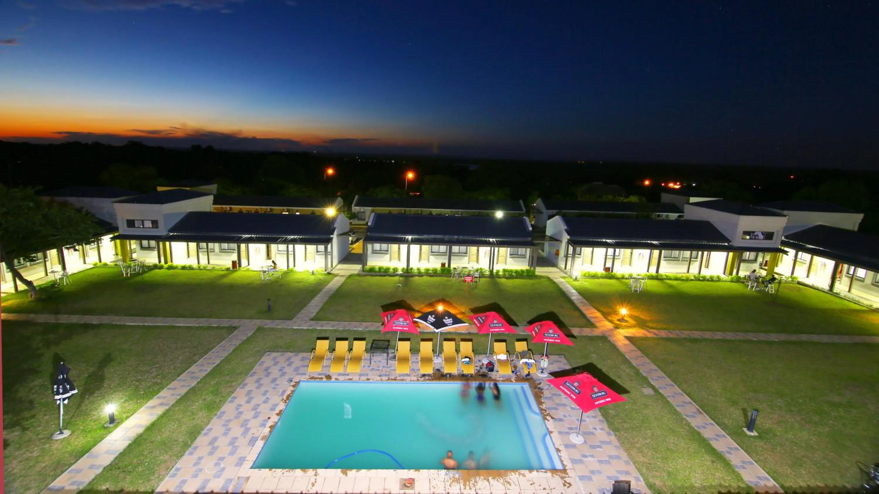 Garden in Travelodge Kasane