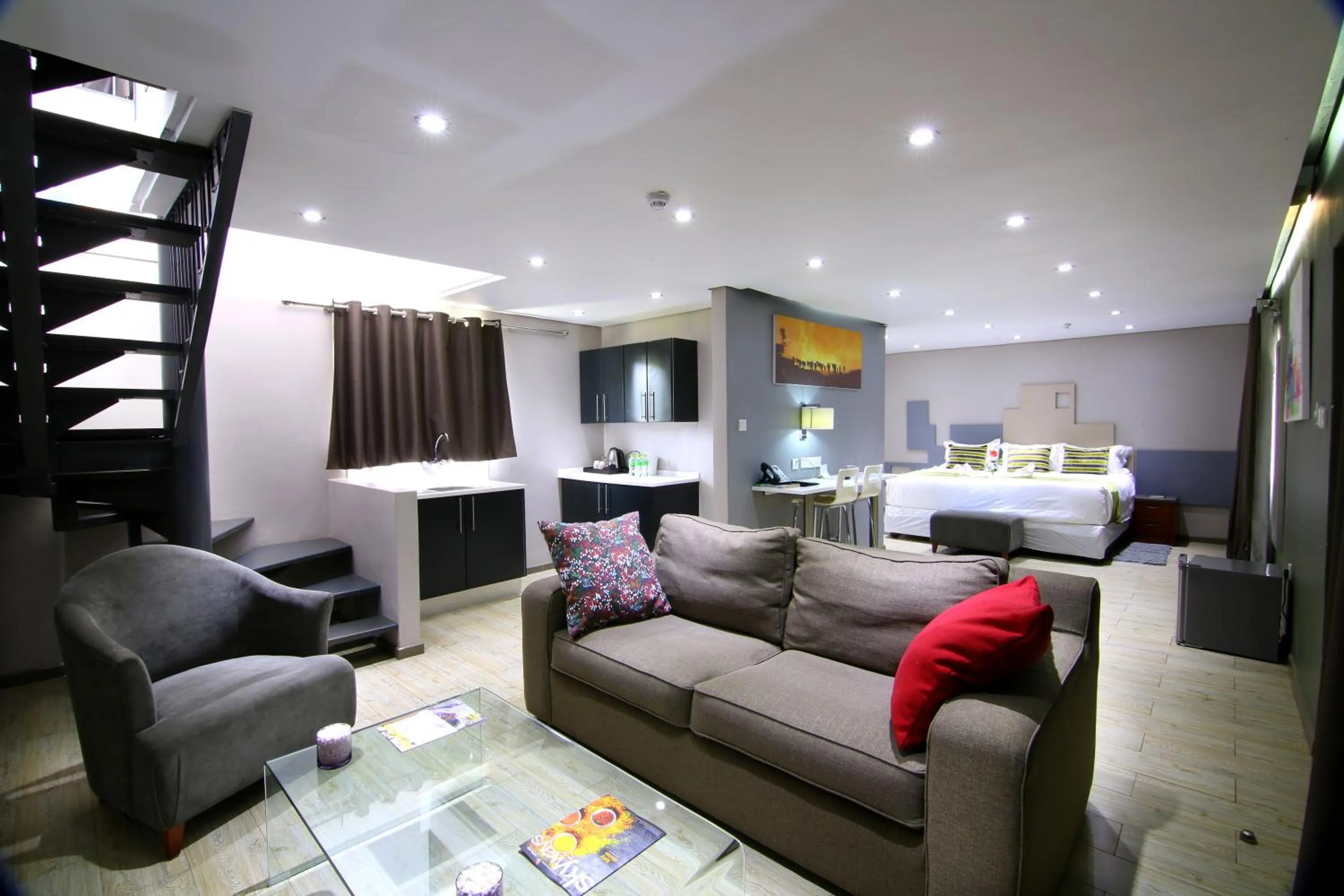 Living room in Travelodge Kasane