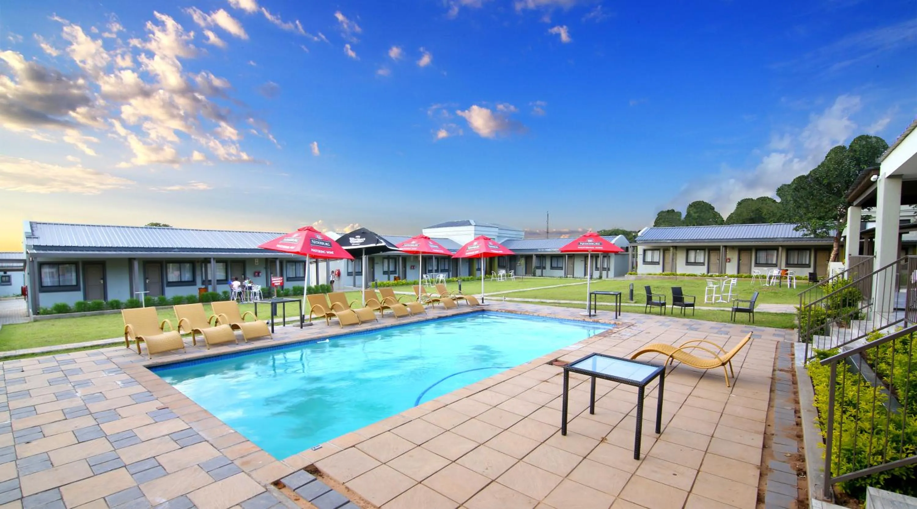 Swimming pool in Travelodge Kasane