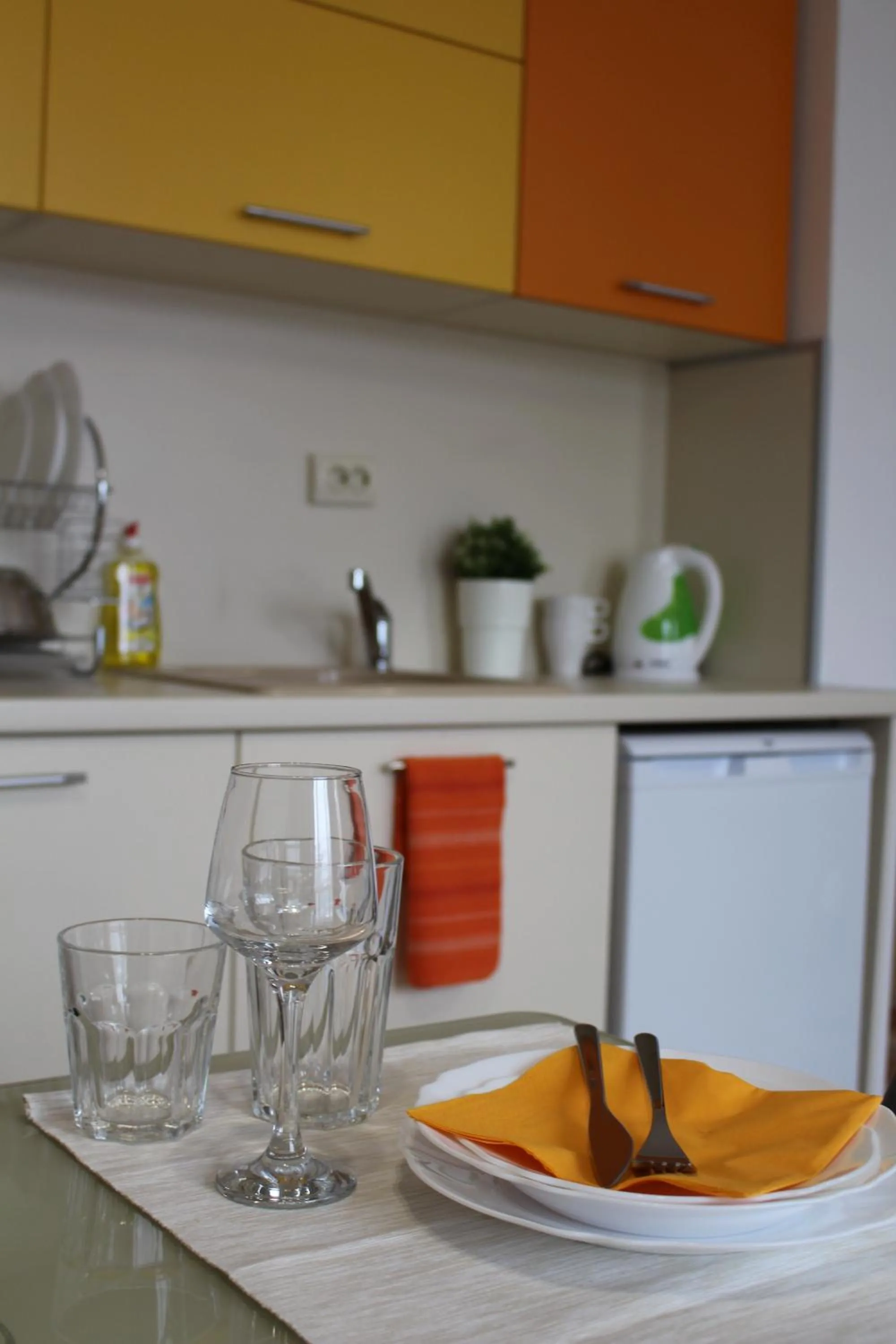 Kitchen or kitchenette in Hotel39