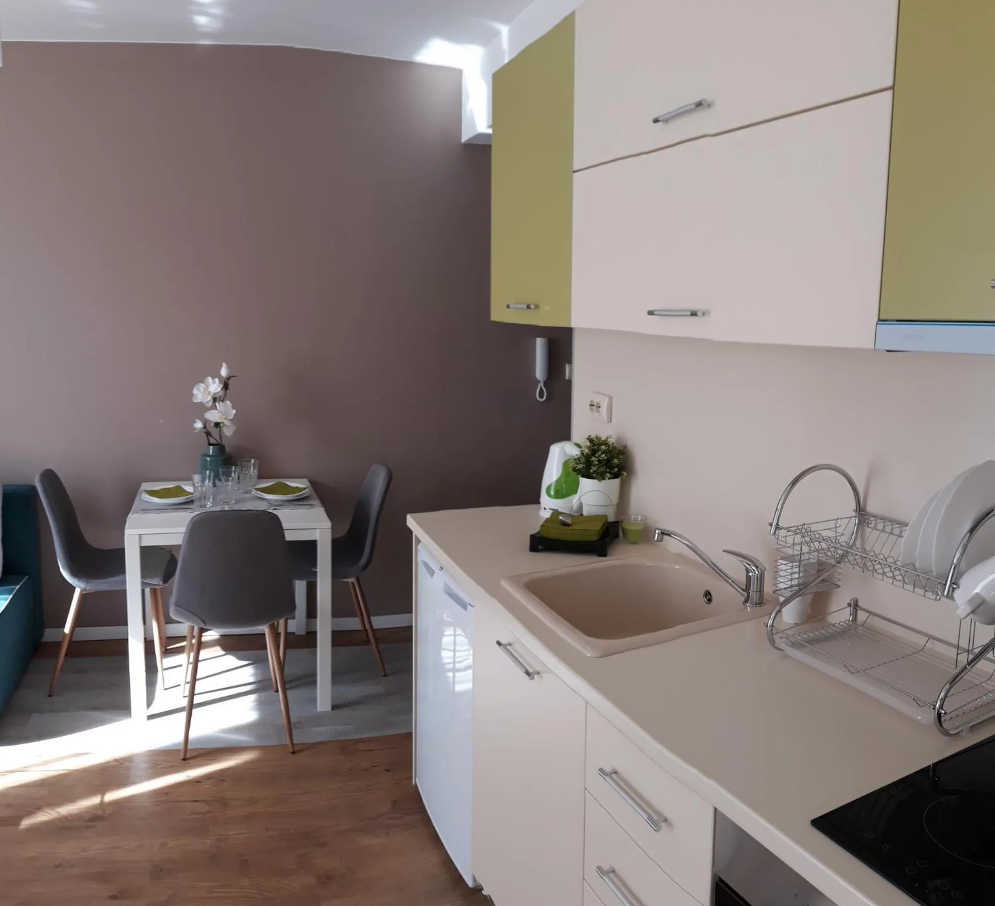 Kitchen or kitchenette in Hotel39