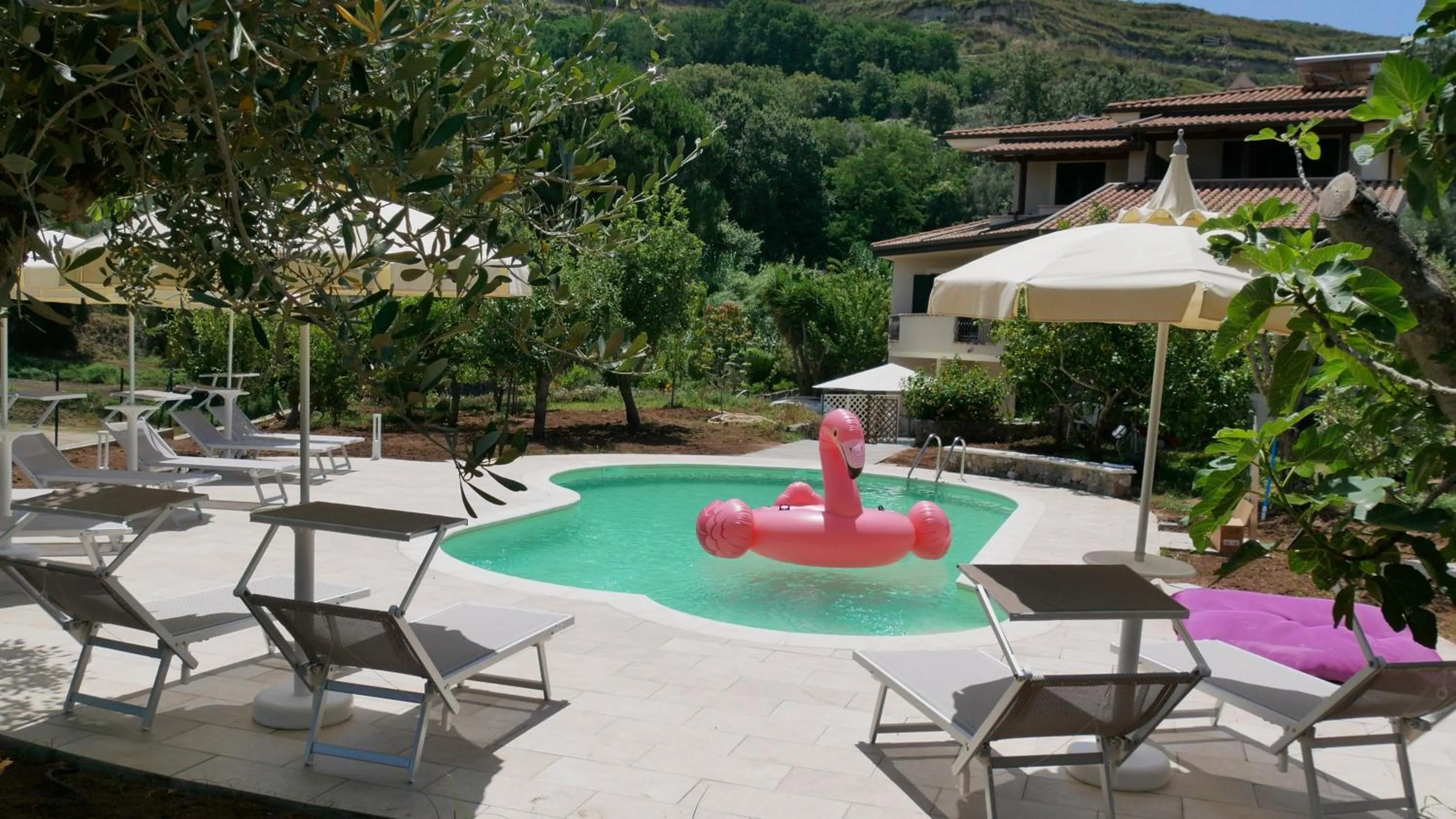 Swimming pool in B & B Korello