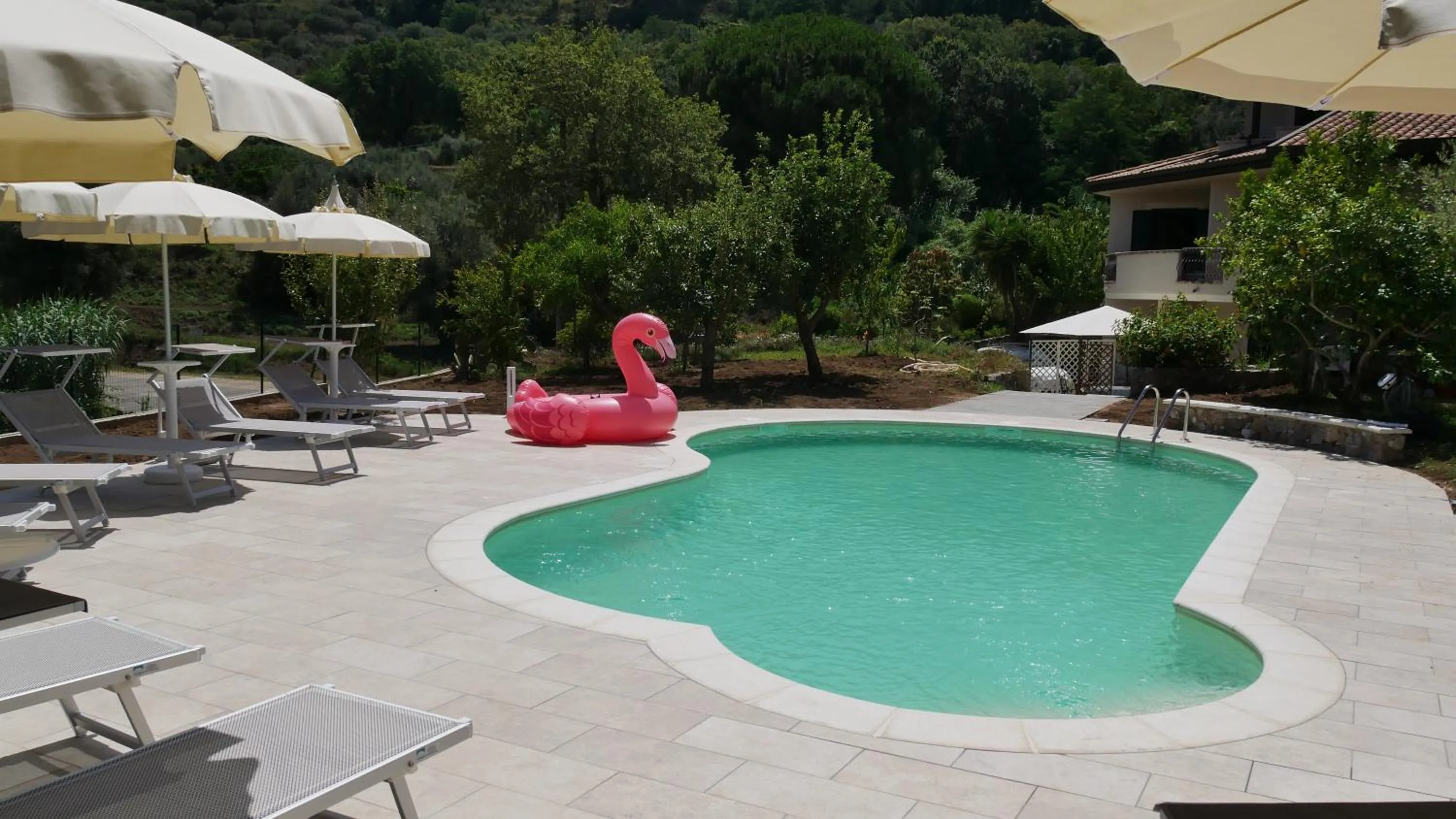 Swimming pool in B & B Korello