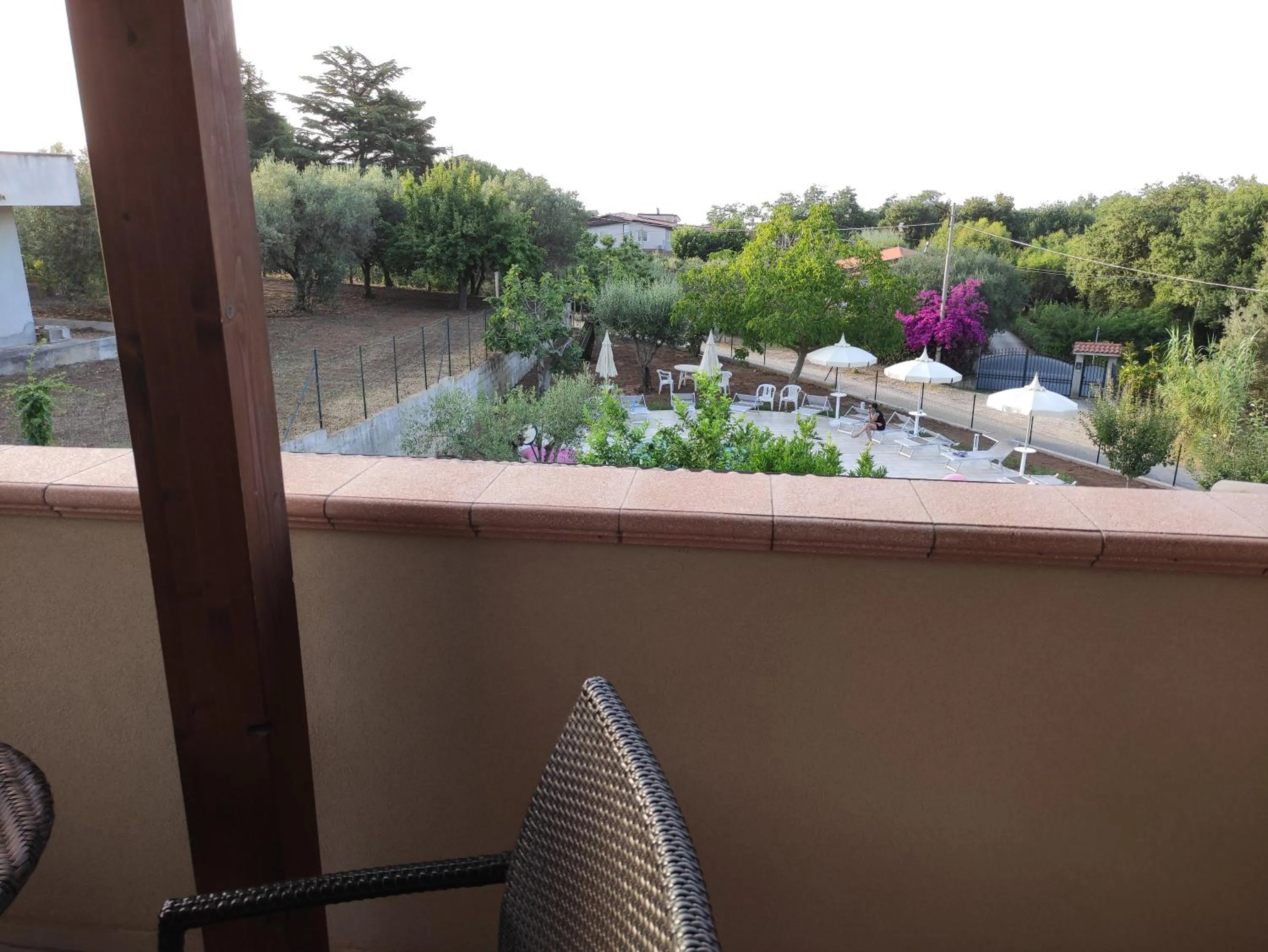 Balcony/Terrace in B & B Korello