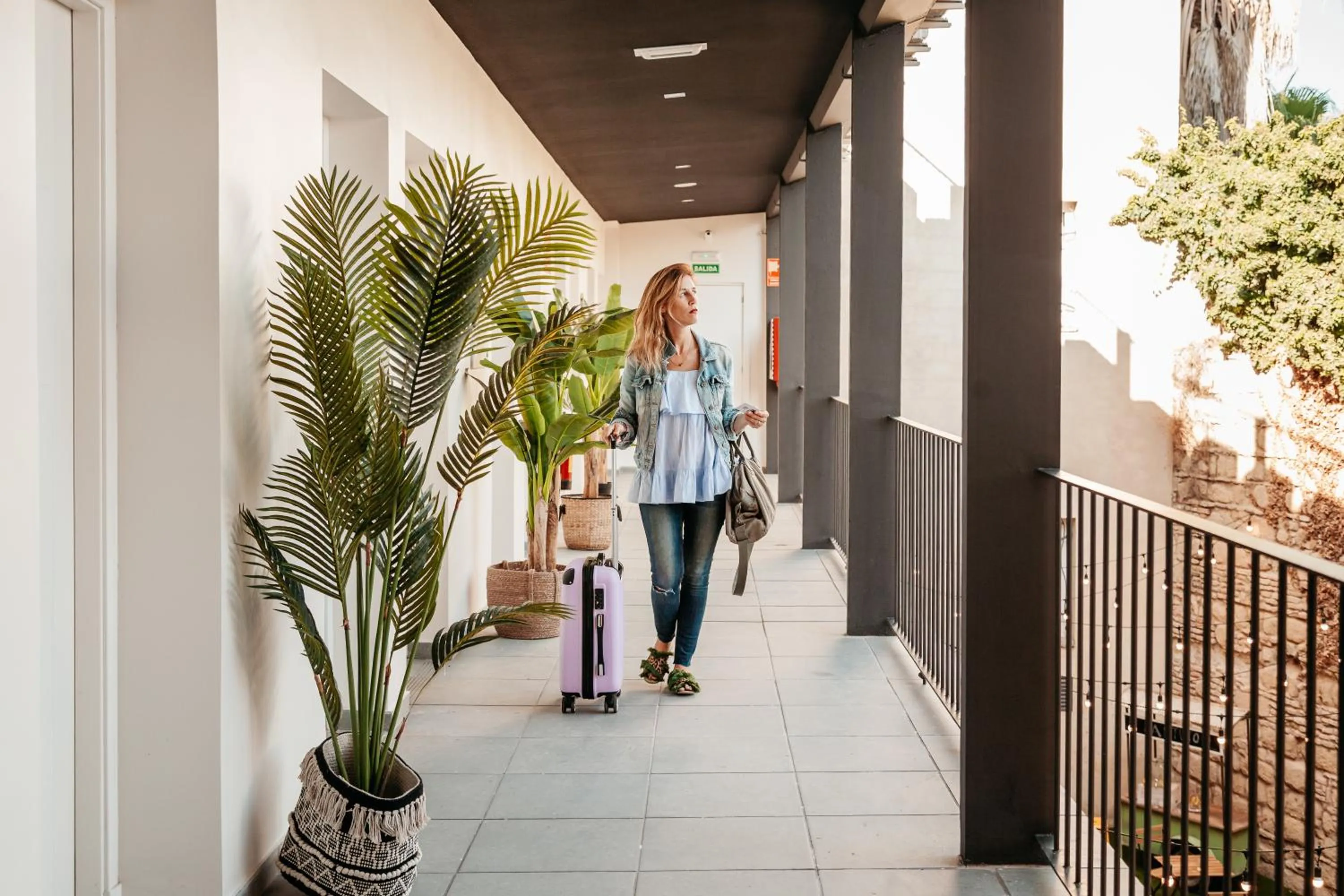 Patio in ASTUTO Boutique Jerez - Adults Only