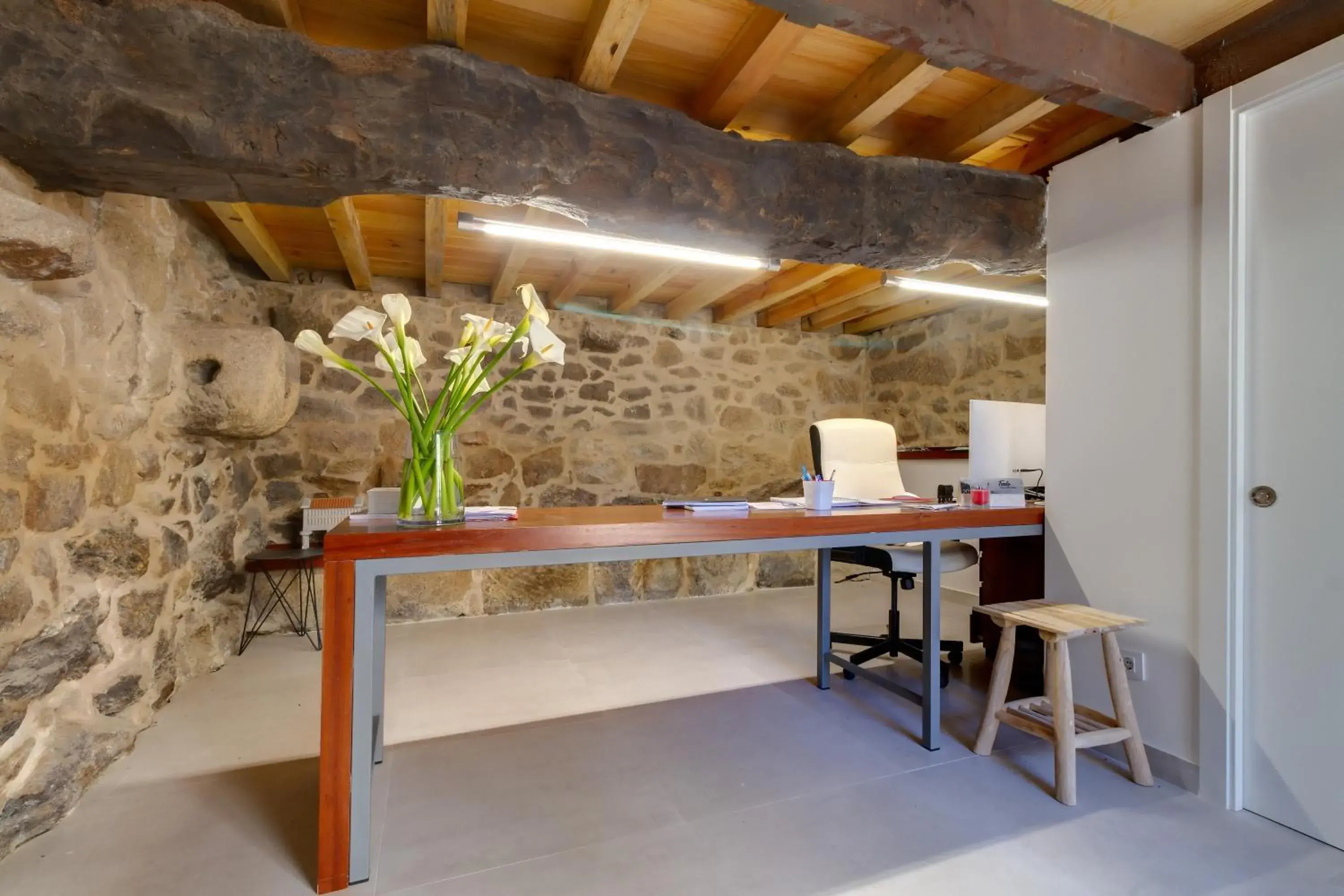 Lobby or reception in Duerming O Casal da Martiña Lobby or reception in Duerming O Casal da Martiña