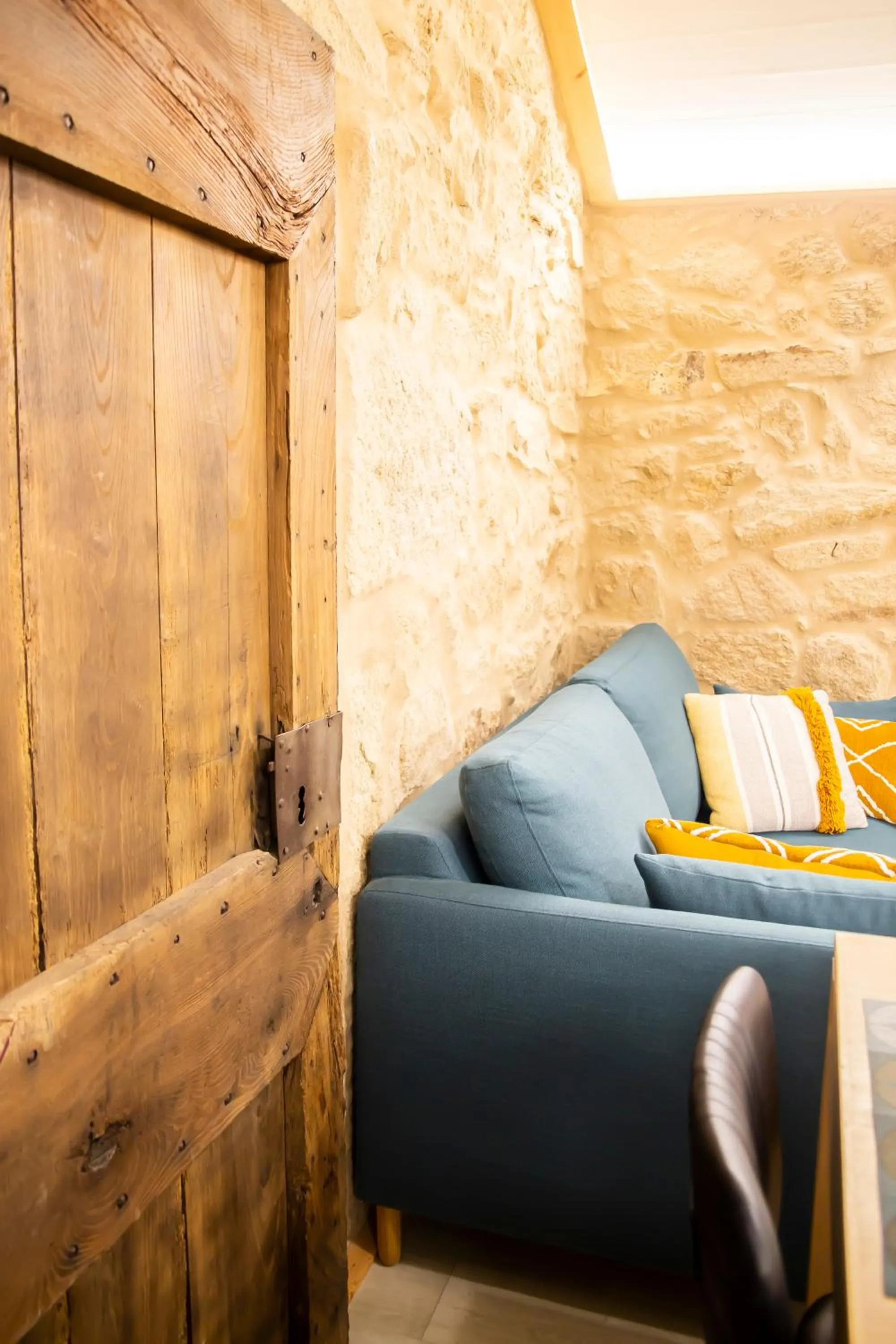 Living room in Duerming O Casal da Martiña