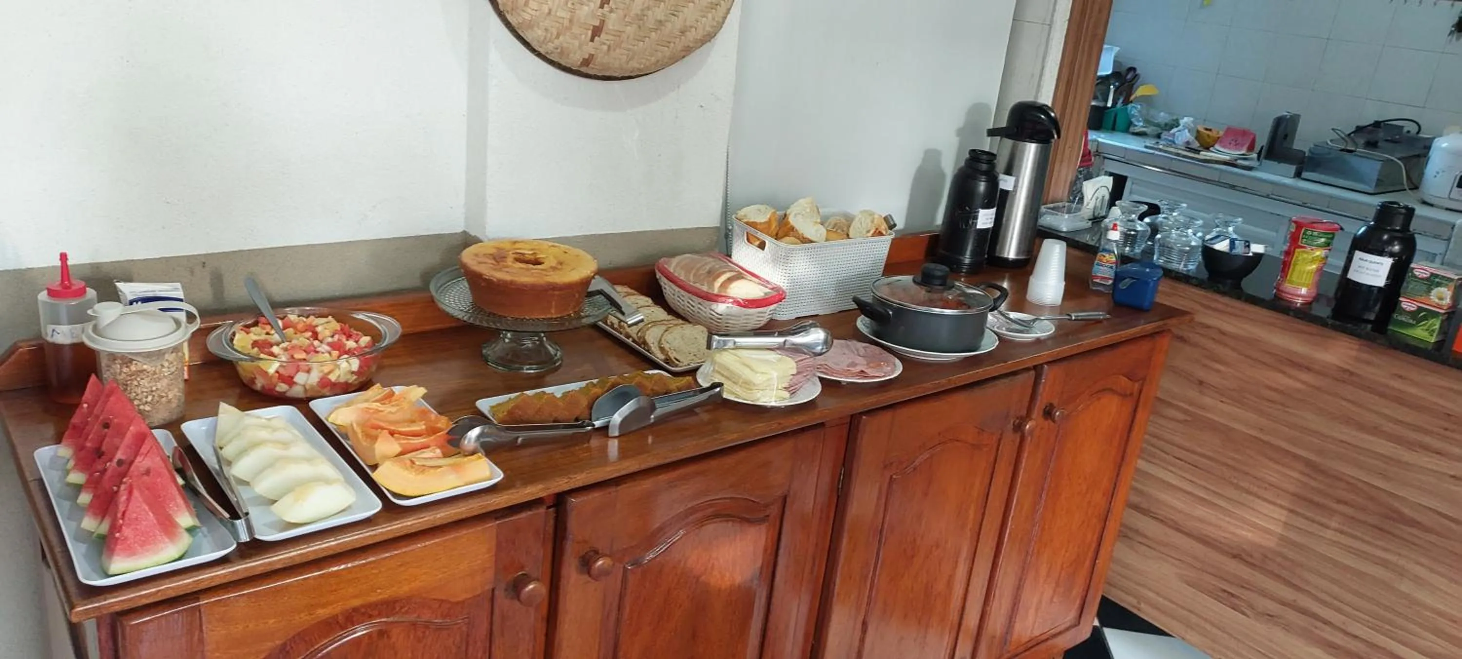 Restaurant/places to eat in Pousada Zambeze