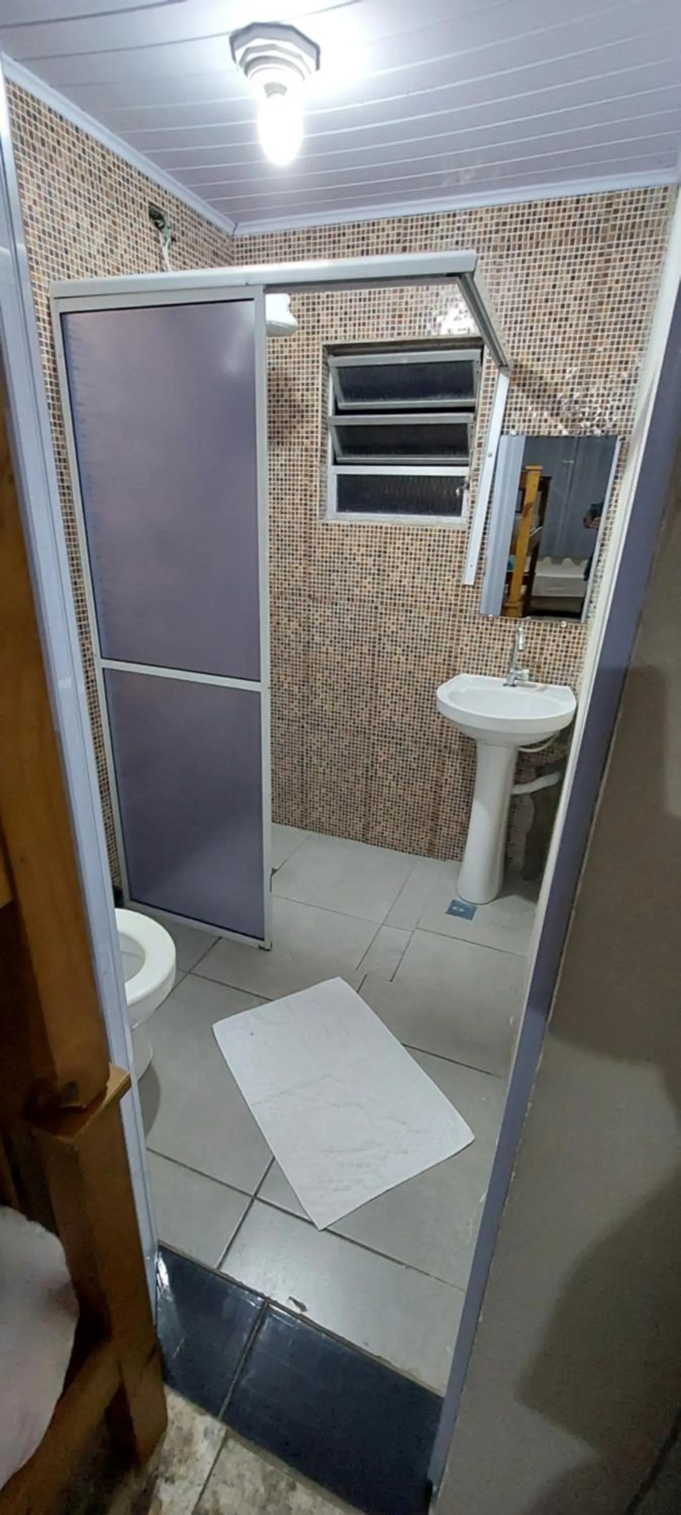 Shower in Pousada Zambeze